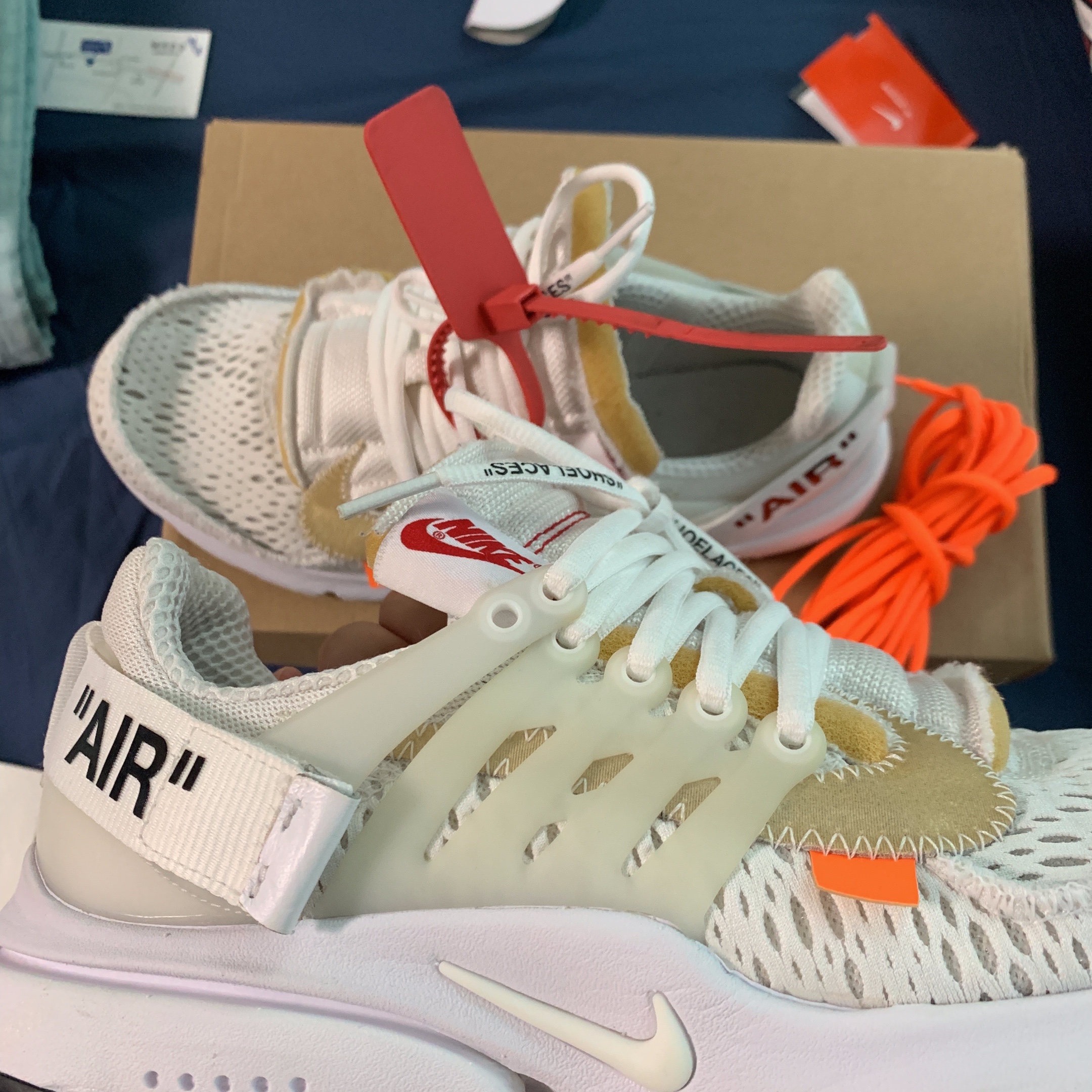 Nike x Off-White Air Presto White 착용 스타일 - 2