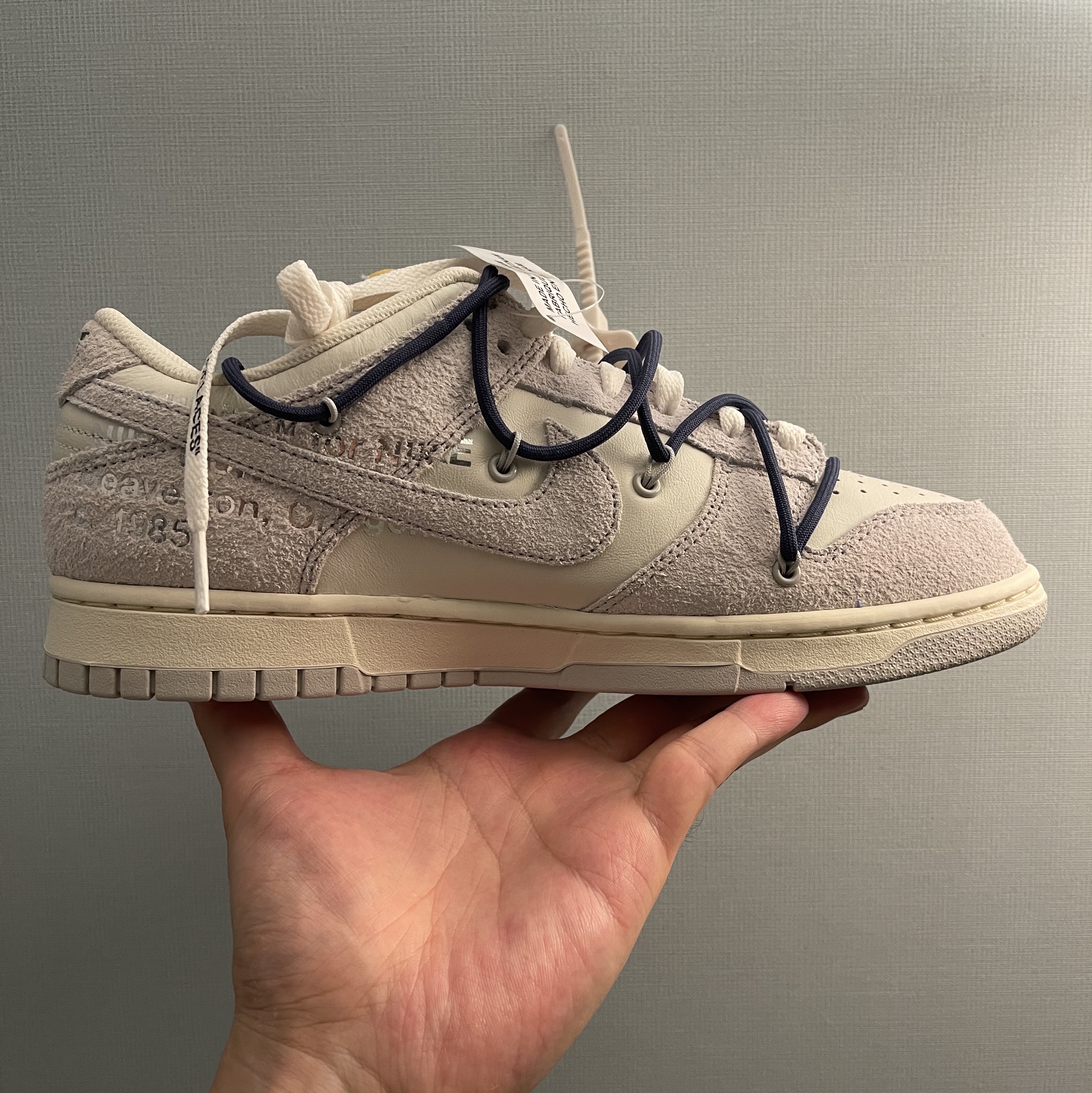 Nike x Off-White Dunk Low The 50 - Lot 18 착용 스타일 - 2