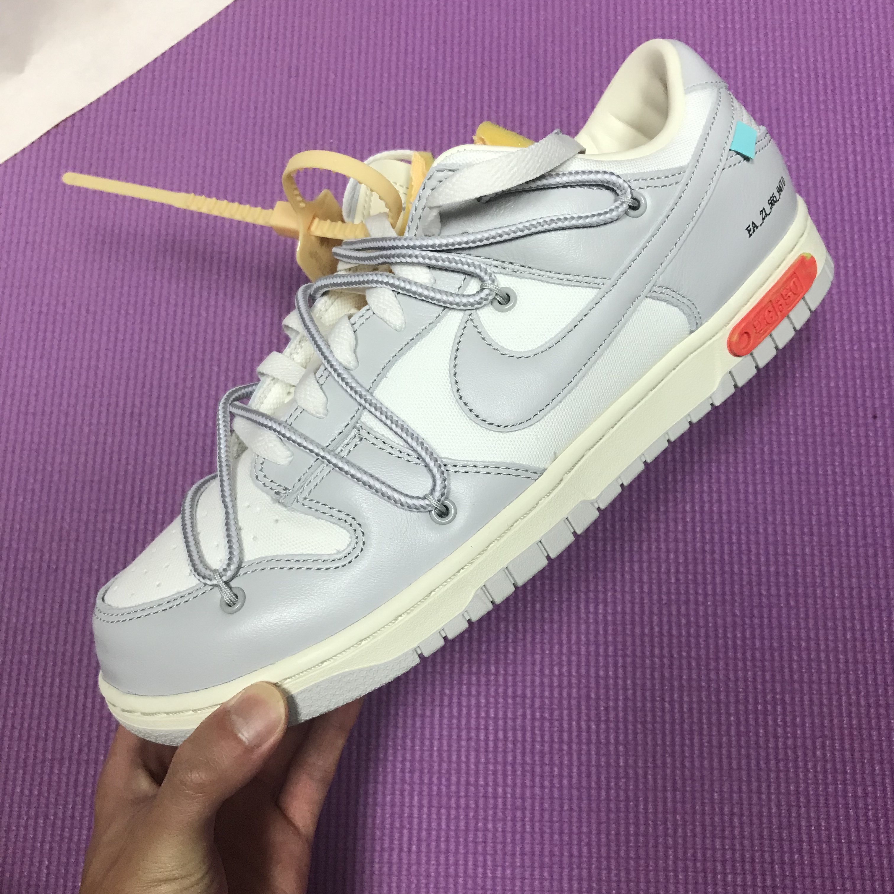 Nike x Off-White Dunk Low The 50 - Lot 46 착용 스타일