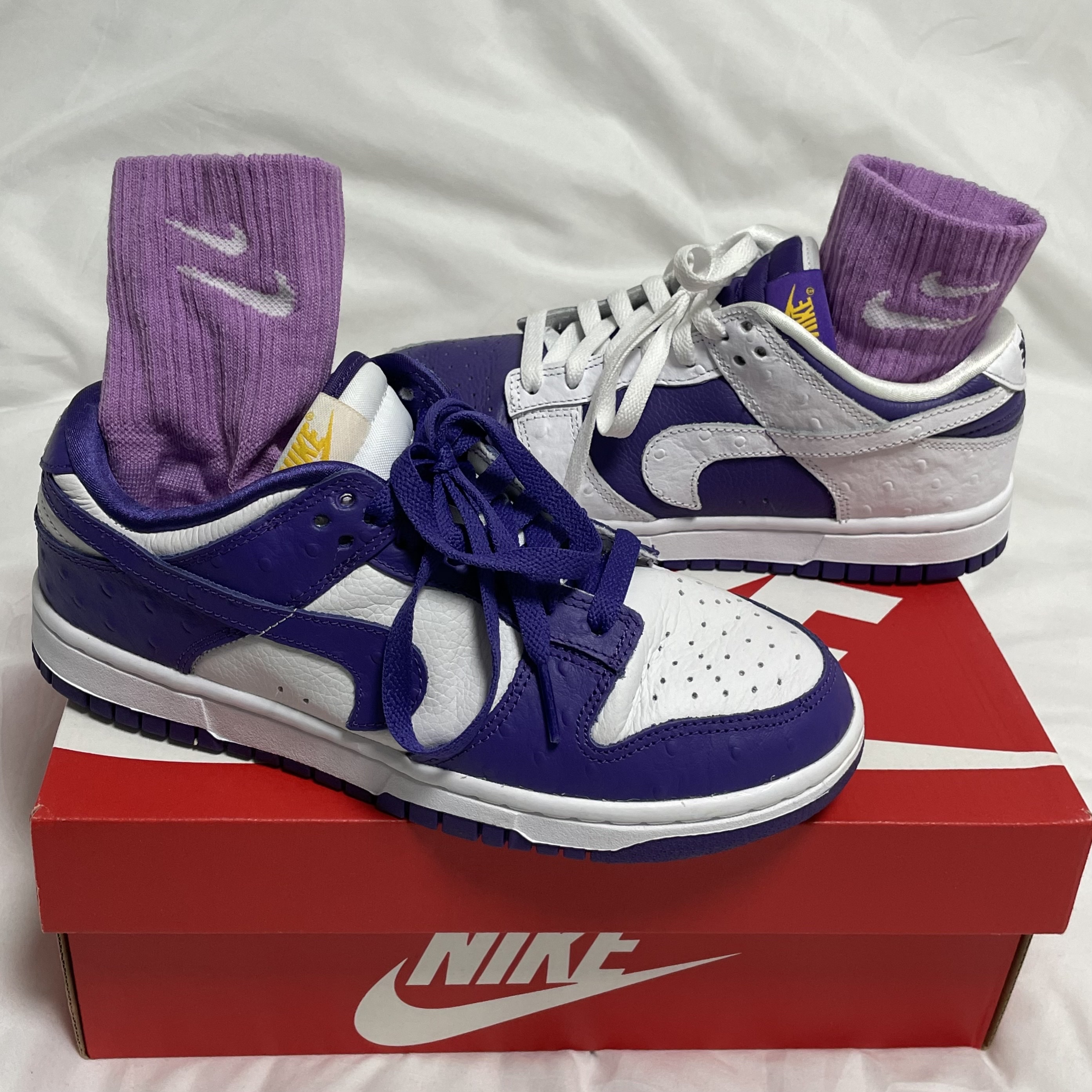 (W) Nike Dunk Low SE Flip 착용 스타일