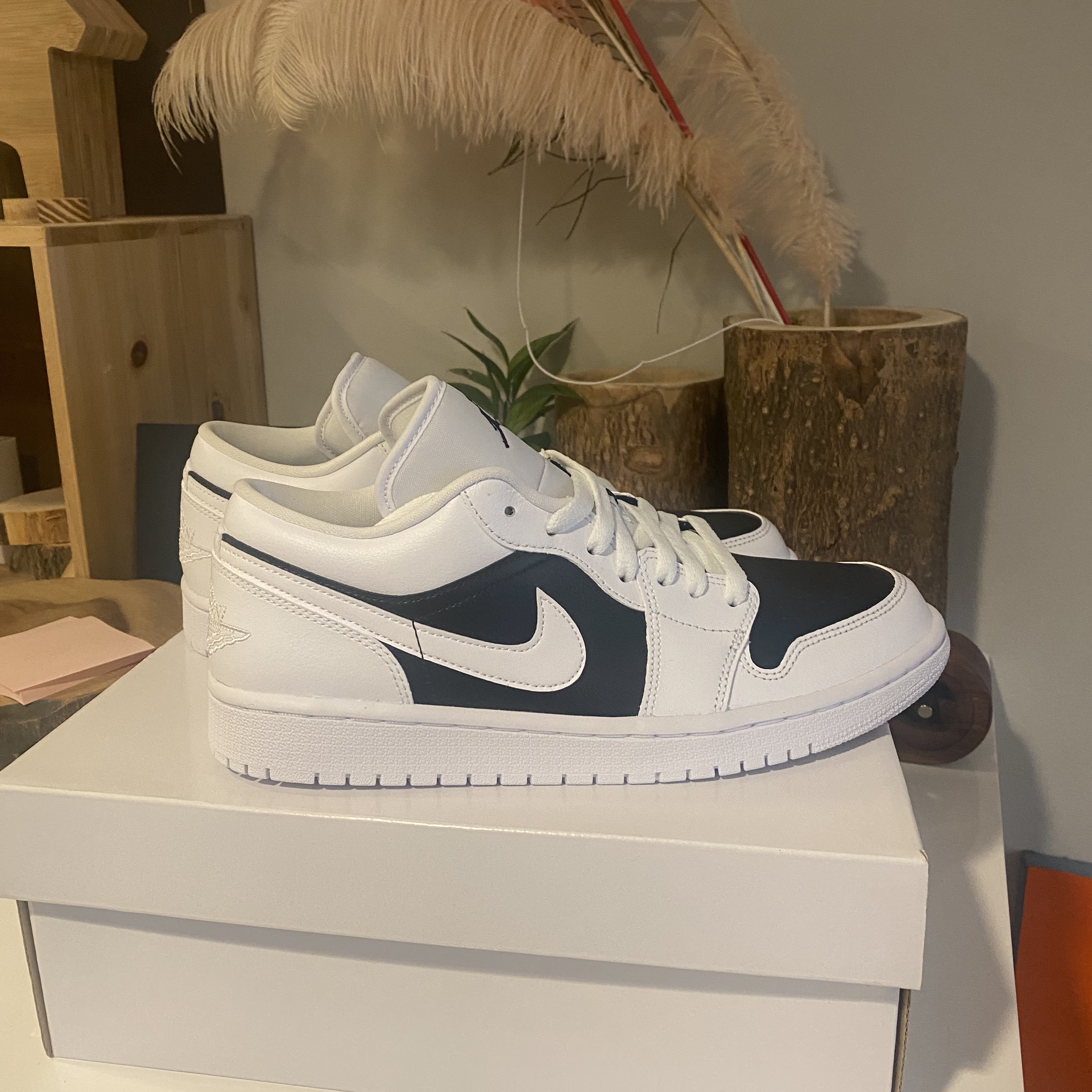(W) Jordan 1 Low Panda 착용 스타일 - 1