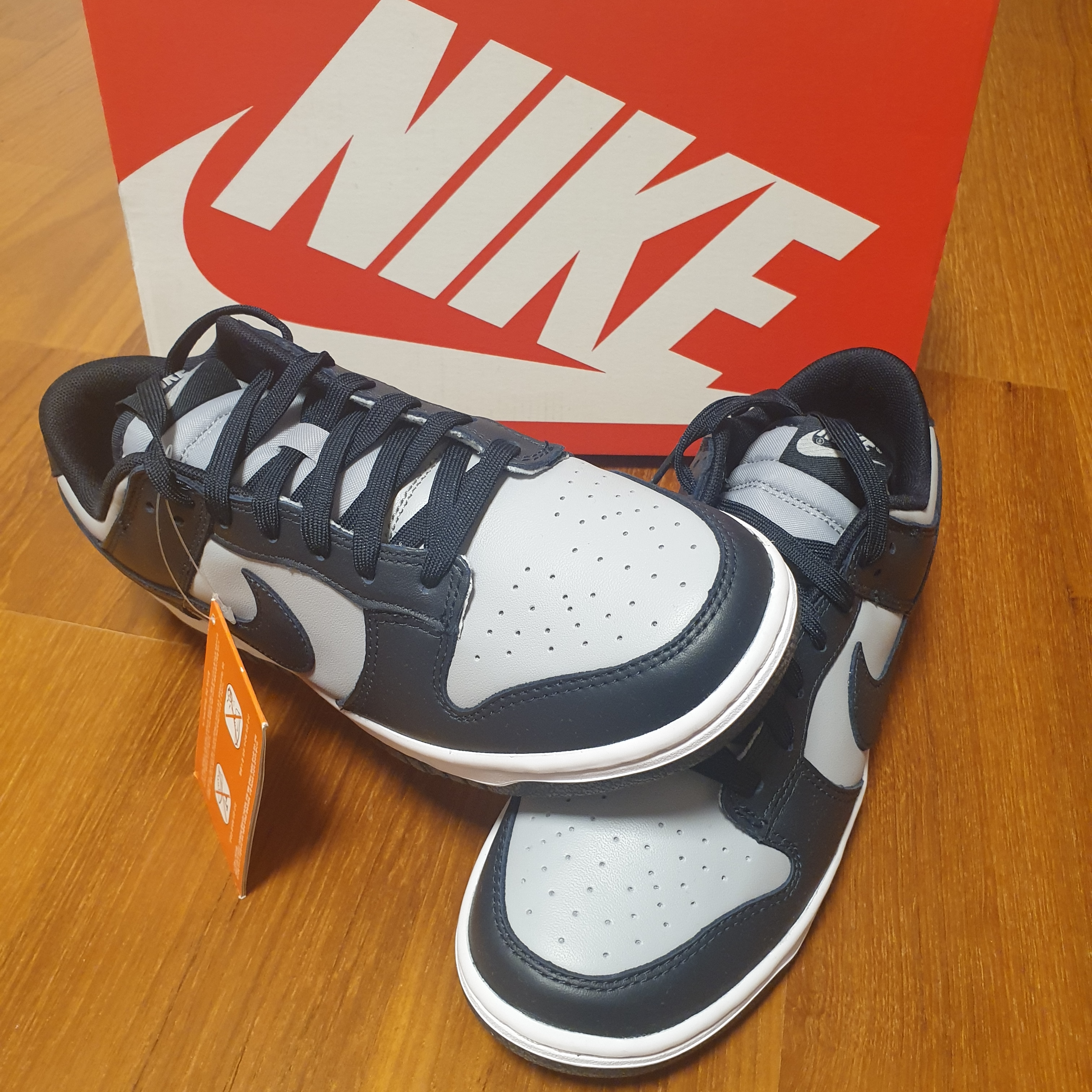 Nike Dunk Low Retro Championship Grey 착용 스타일 - 2