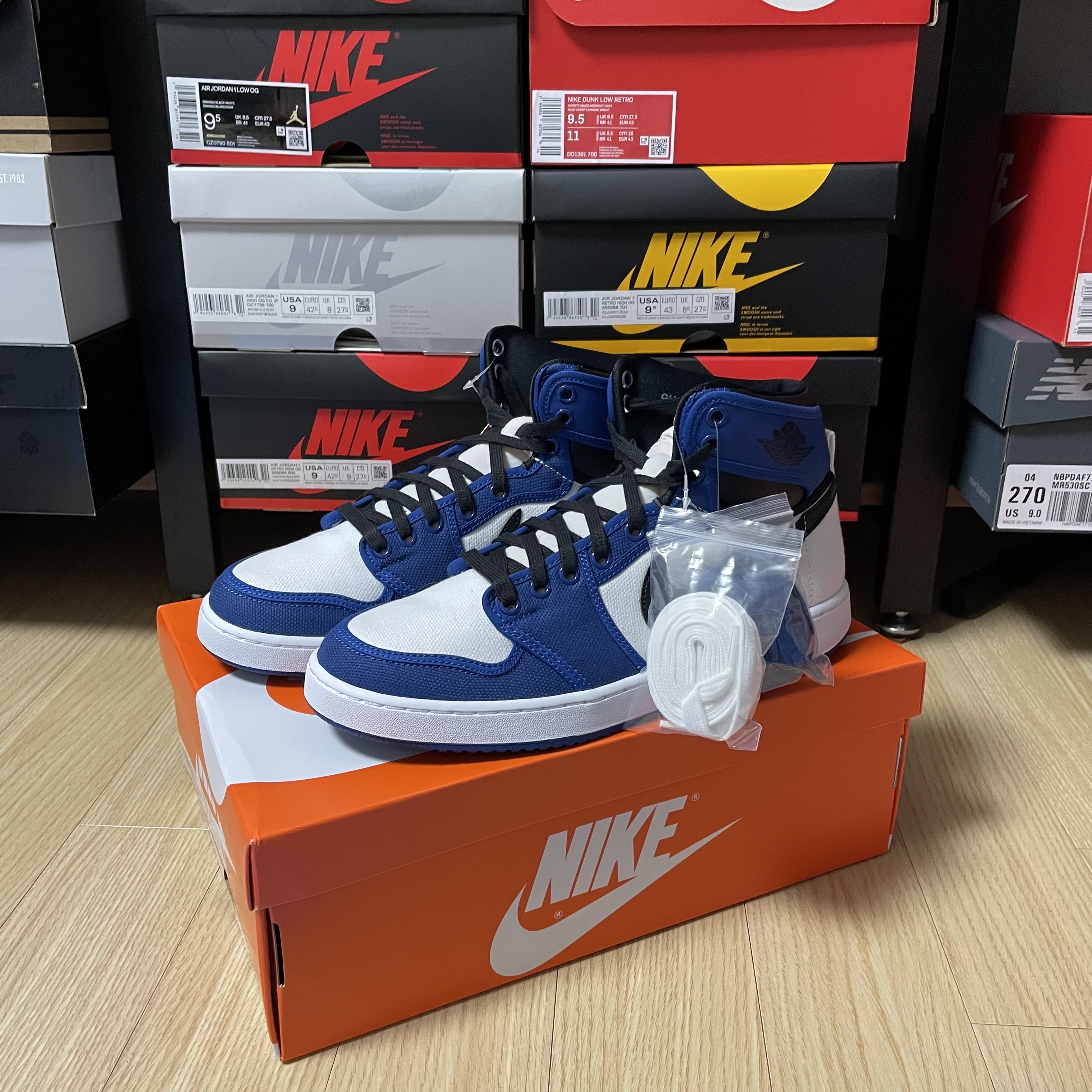 Jordan 1 KO Storm Blue 착용 스타일