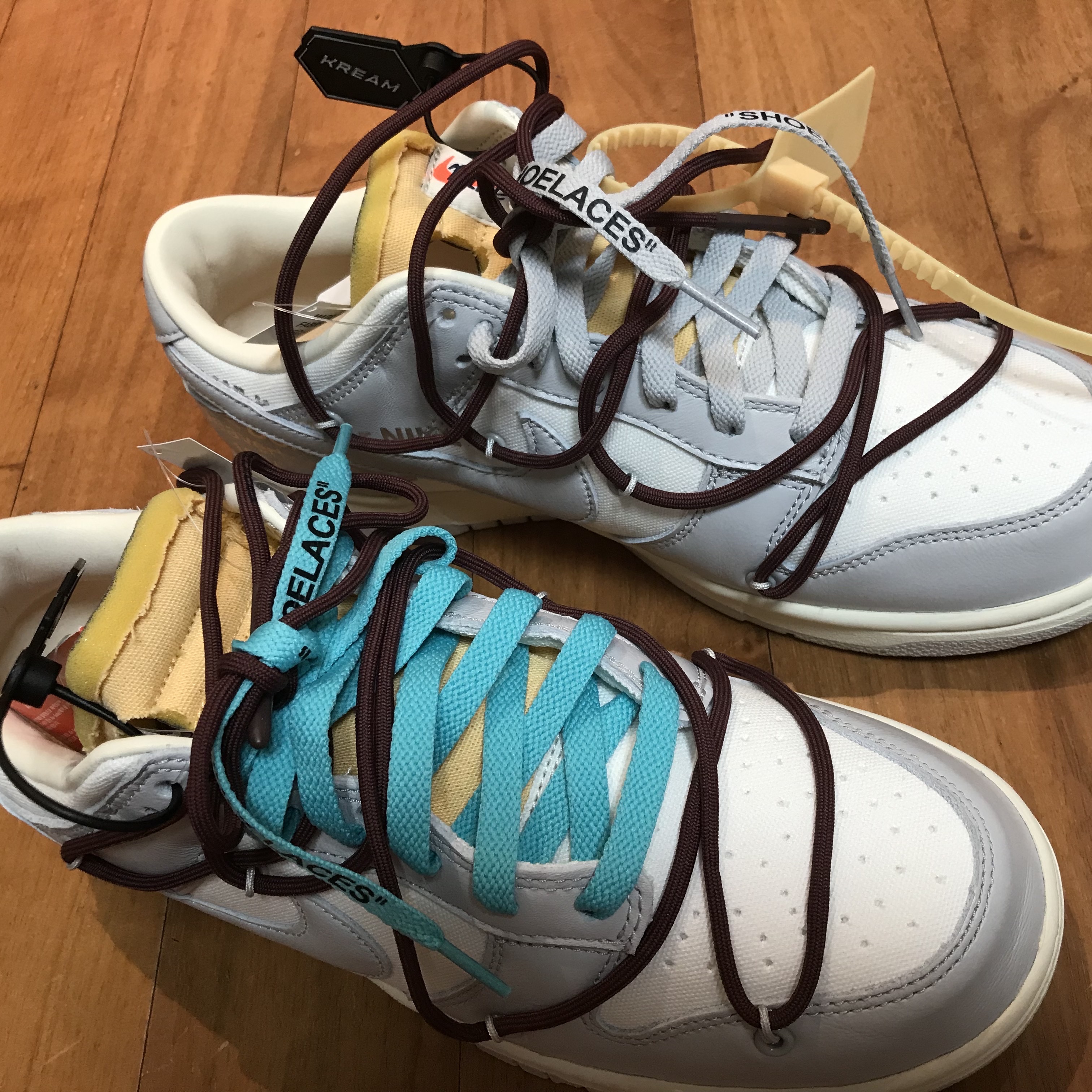 Nike x Off-White Dunk Low The 50 - Lot 46 착용 스타일