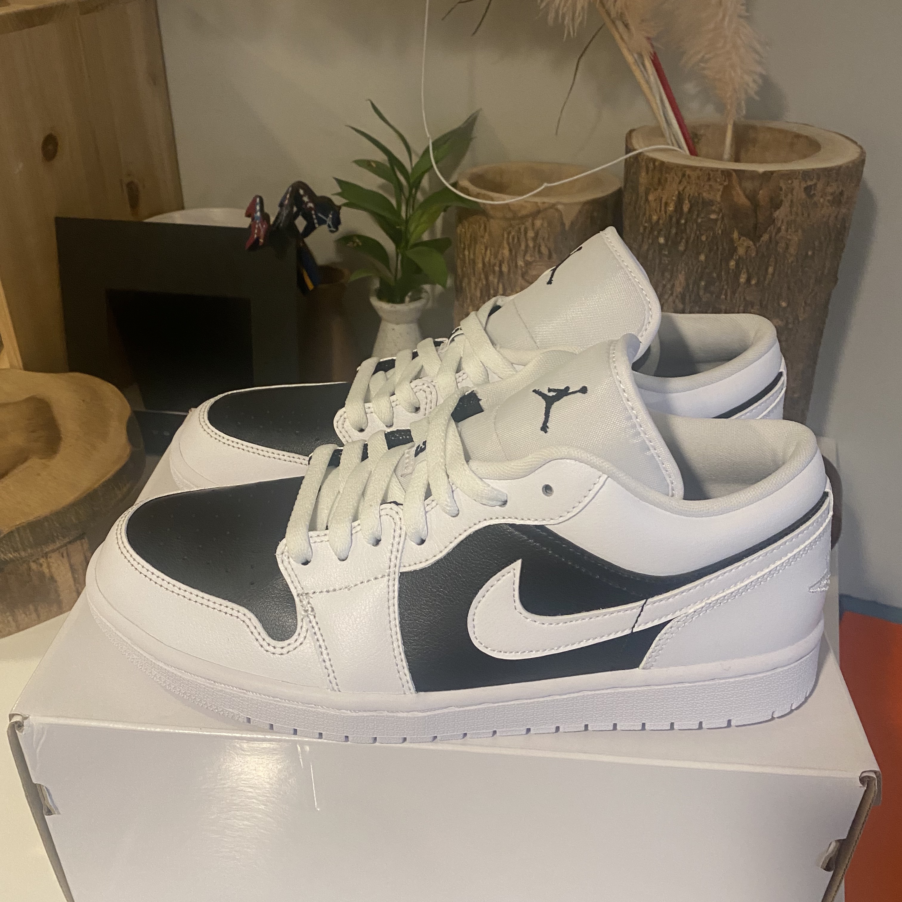 (W) Jordan 1 Low Panda 착용 스타일 - 2
