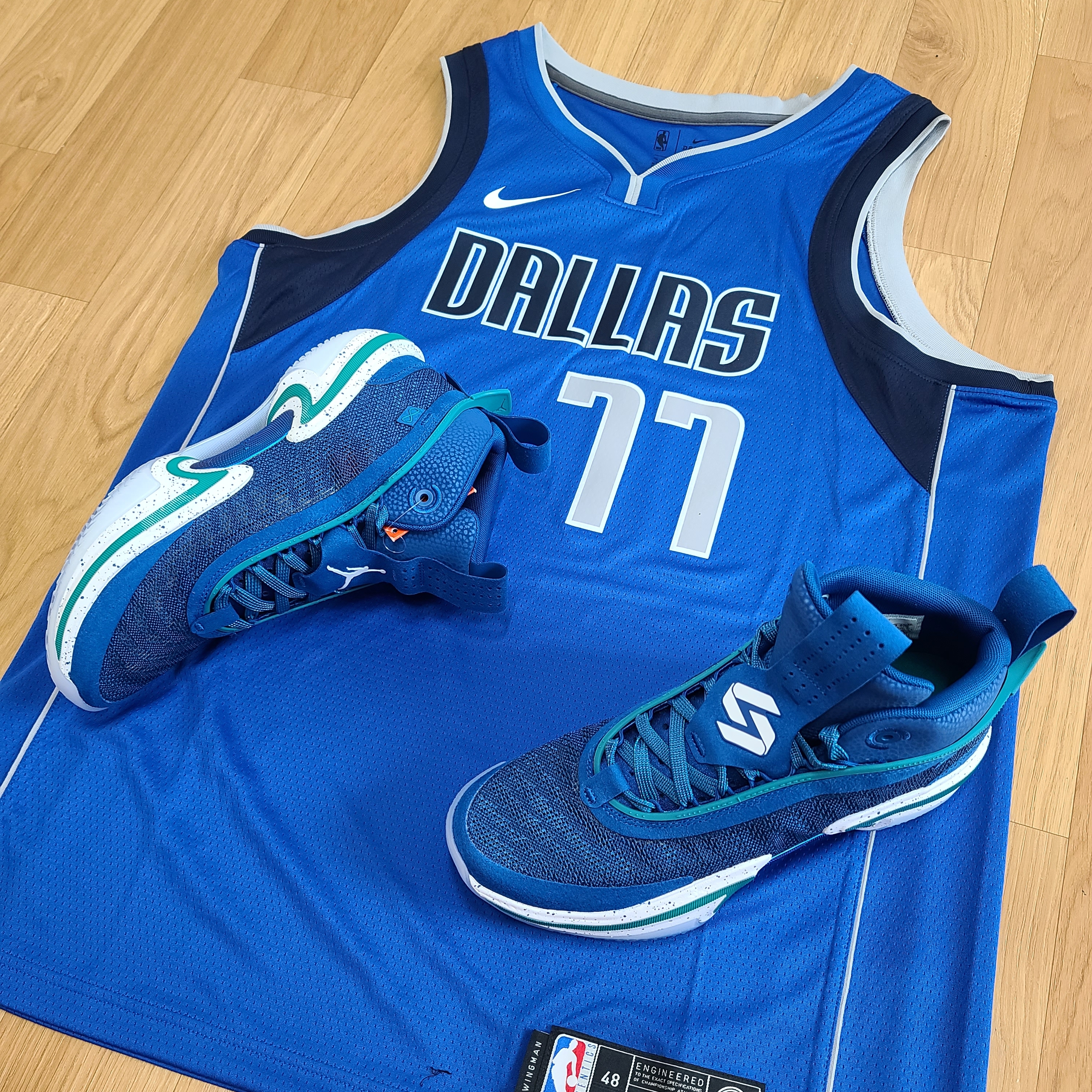 Jordan XXXVI SE Luka Global Game 착용 스타일