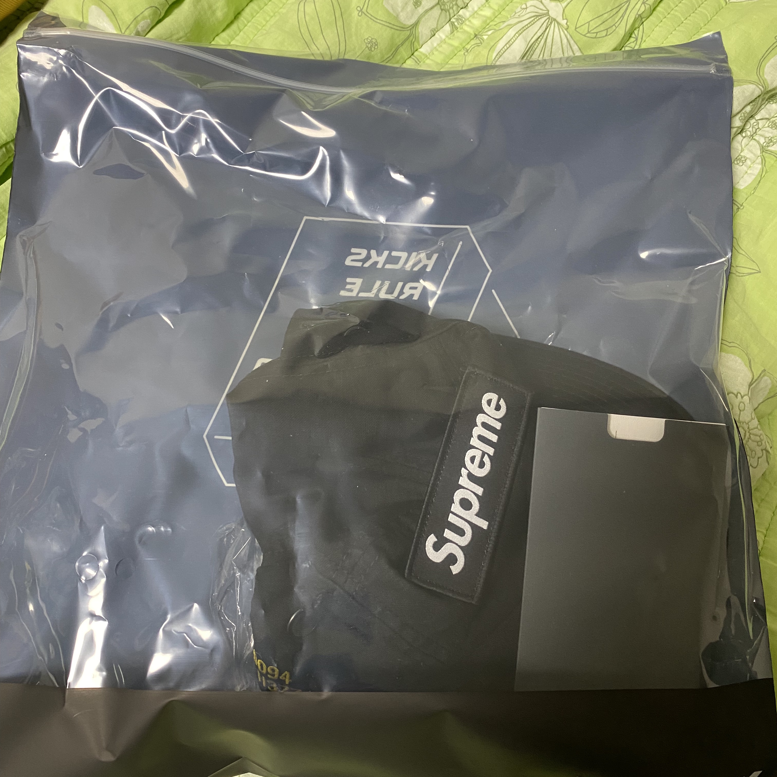 Supreme Military Camp Cap Black - 21SS 착용 스타일 - 2