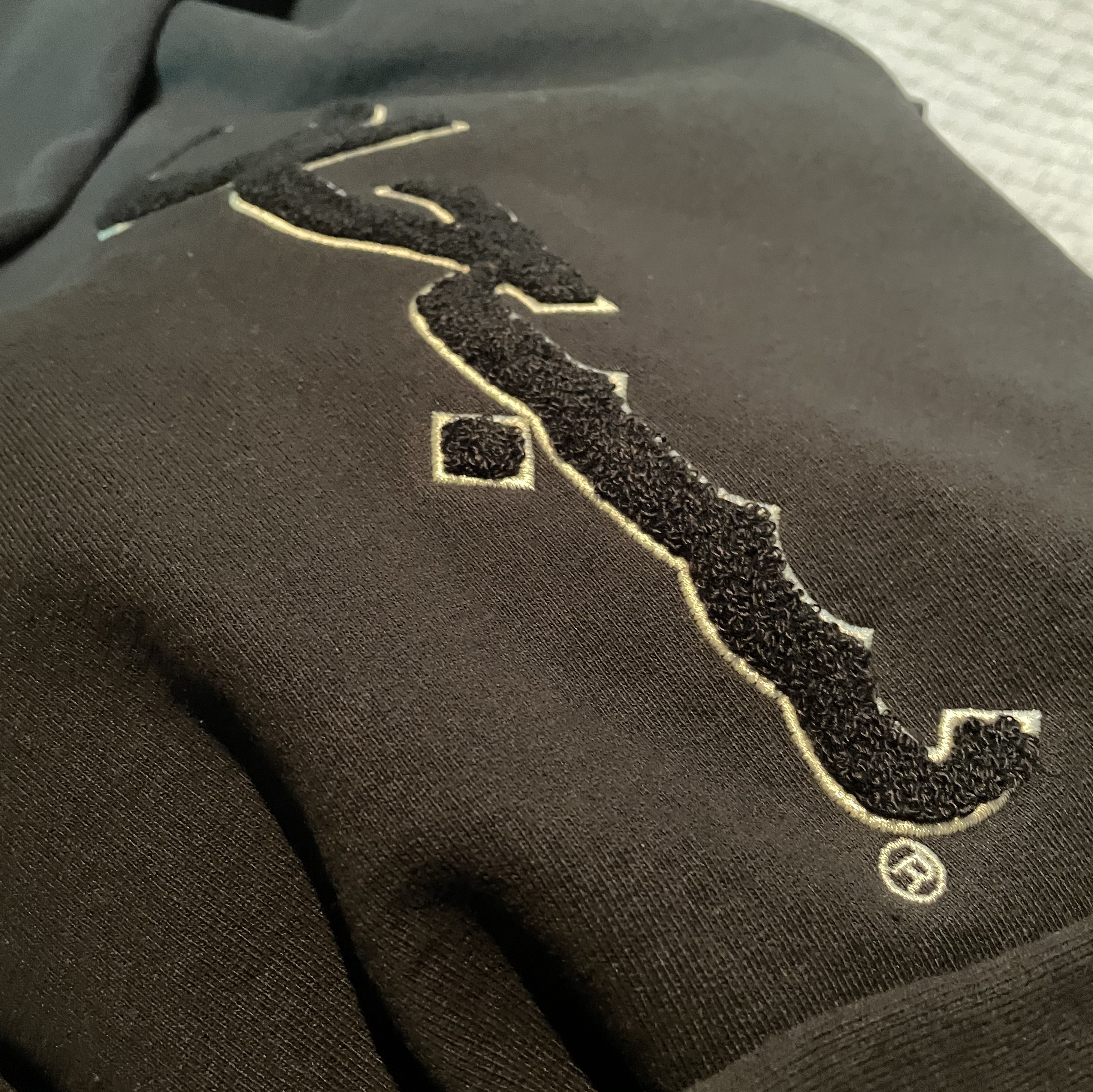 Supreme Arabic Logo Hooded Sweatshirt Black - 21FW 착용 스타일 - 1