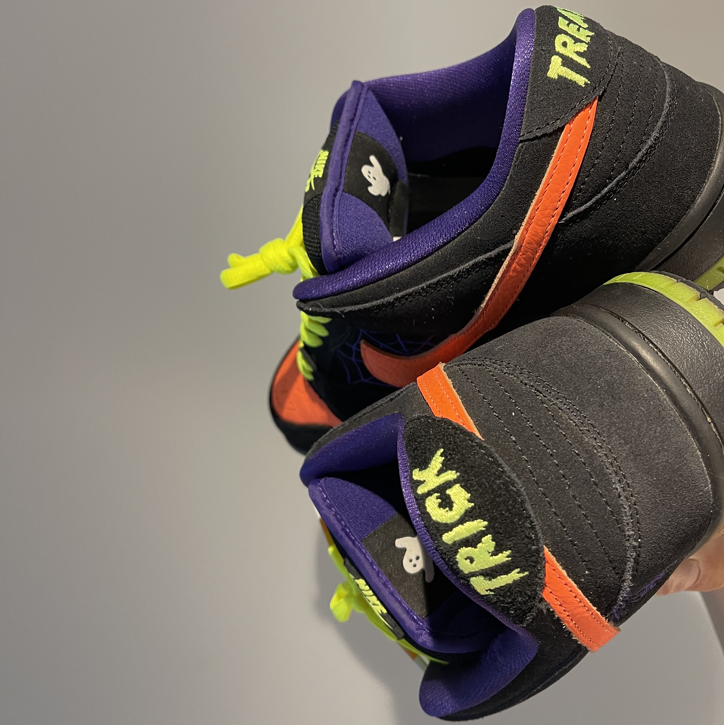 Nike SB Dunk Low Pro Night of Mischief Halloween 착용 스타일 - 3