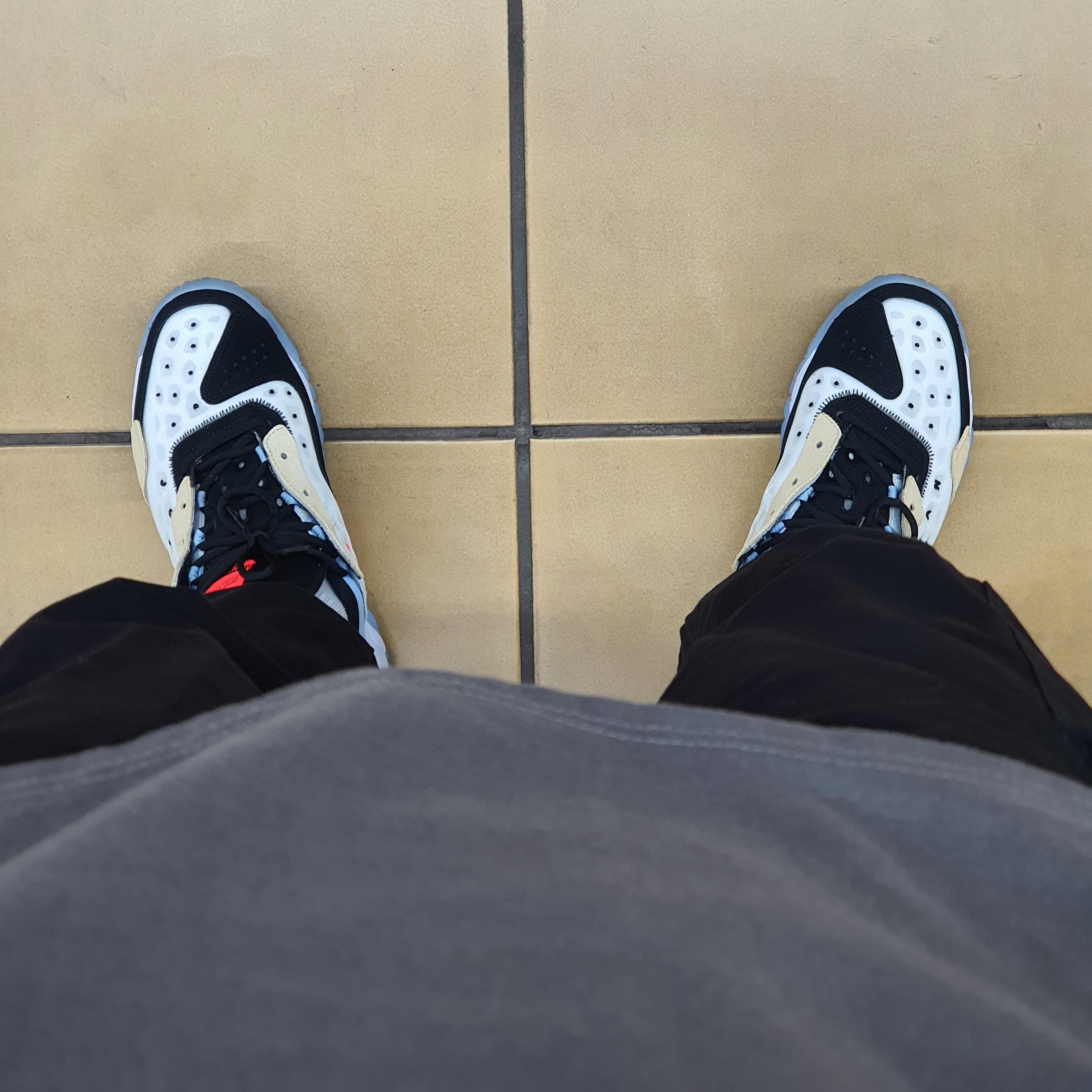Jordan Delta 2 Thermo White 착용 스타일