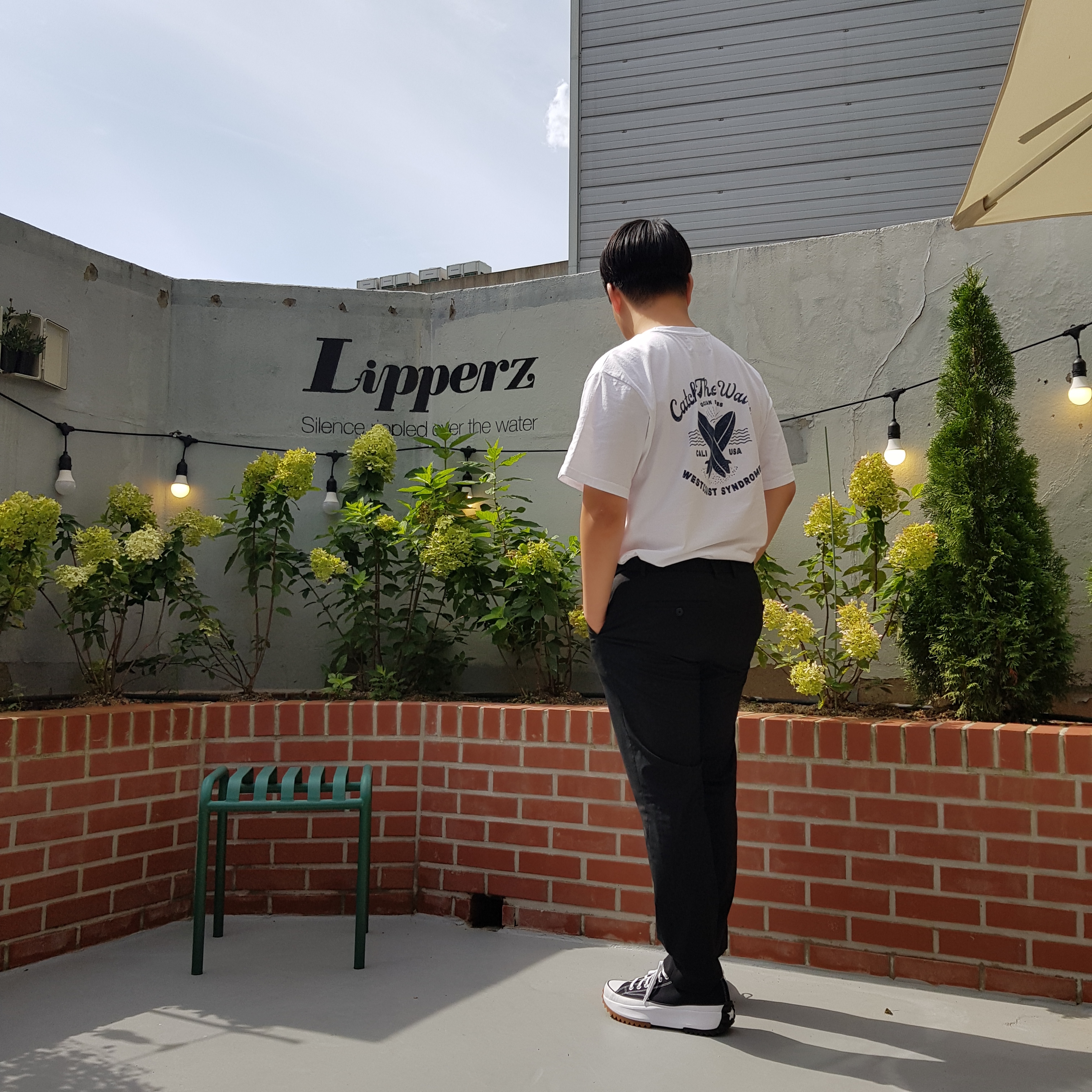Converse Run Star Hike Low Black 착용 스타일