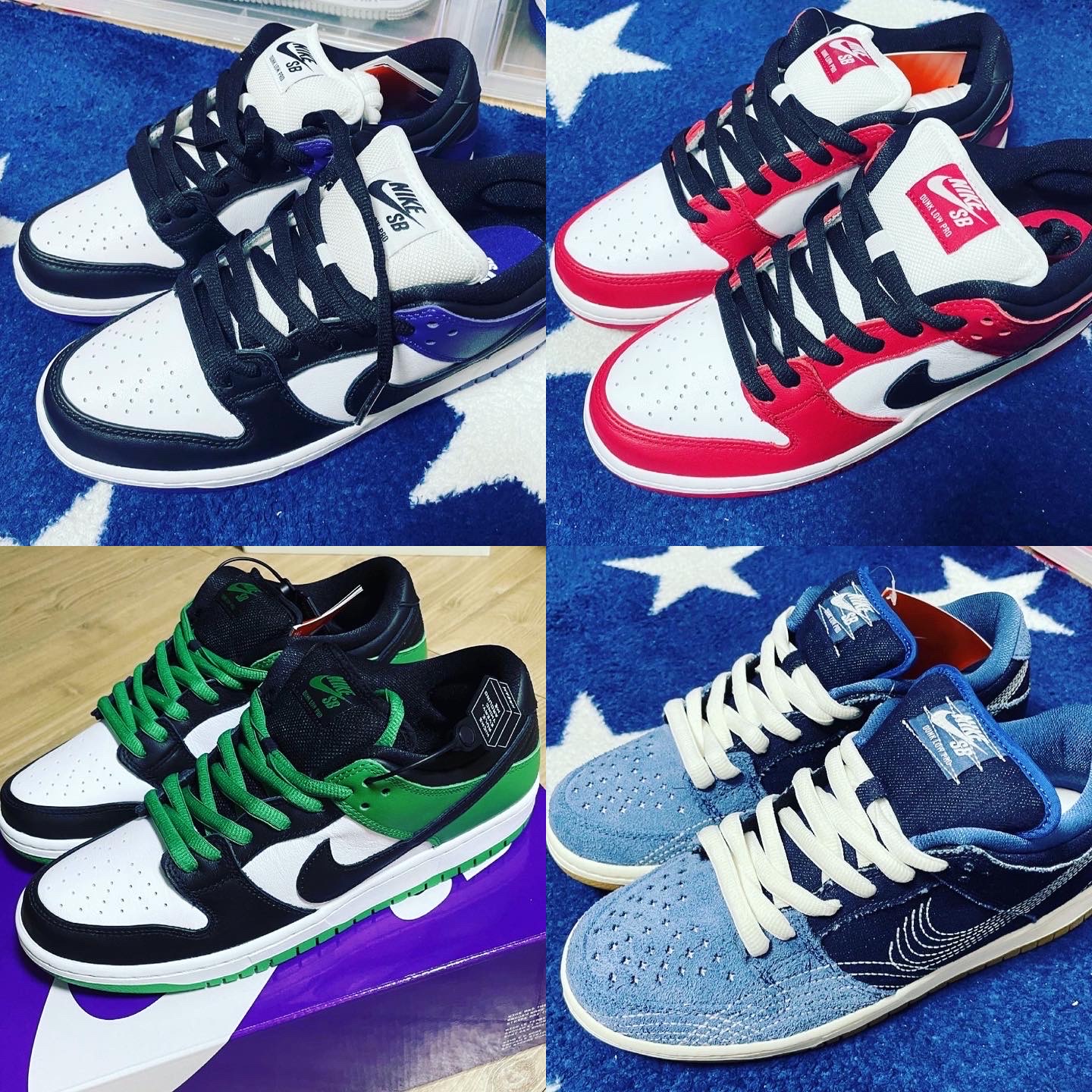 Nike x Frame Skate SB Dunk Low Pro Habibi, Nike x Travis Scott SB Dunk Low 착용 스타일 - 5