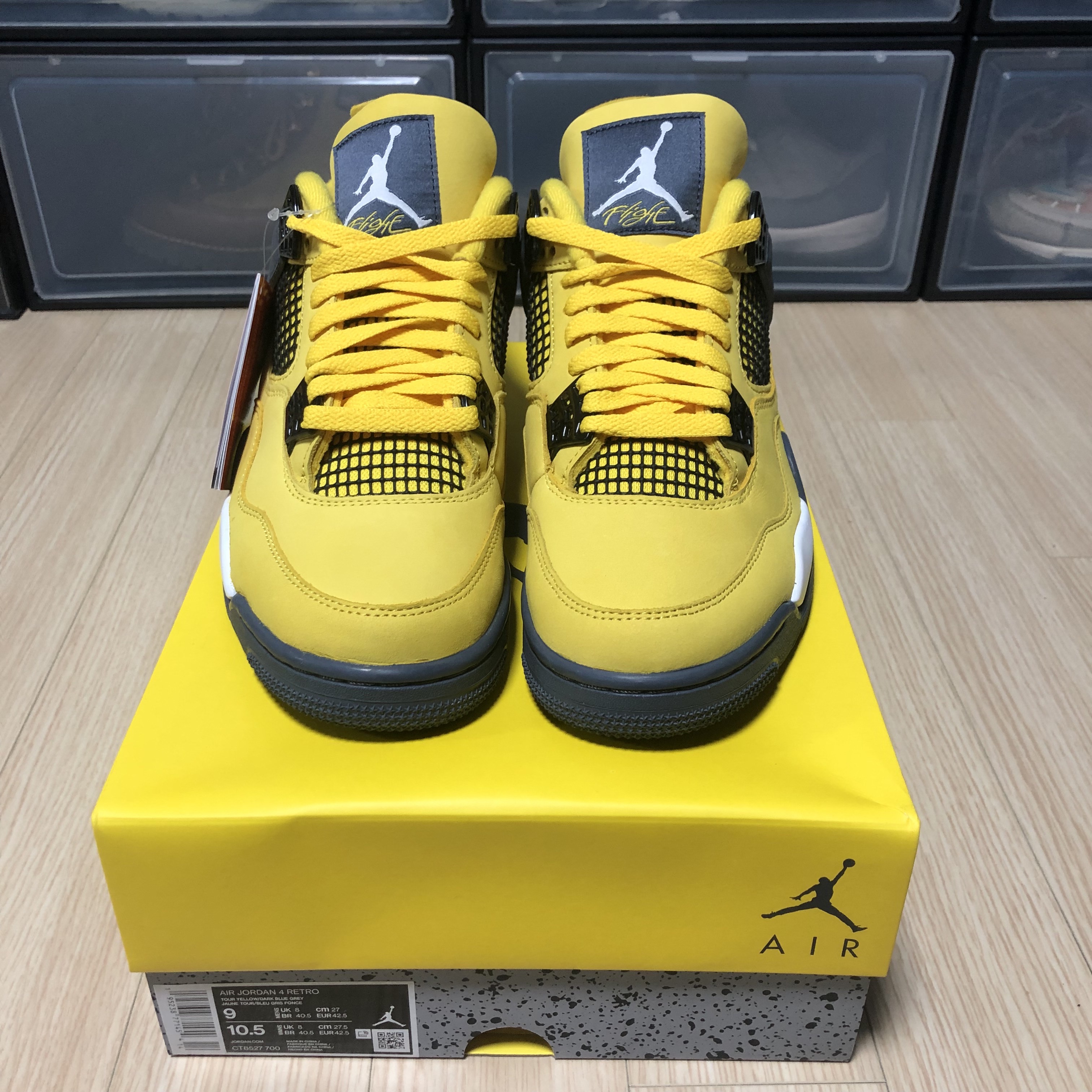 Jordan 4 Retro Tour Yellow 착용 스타일 - 2