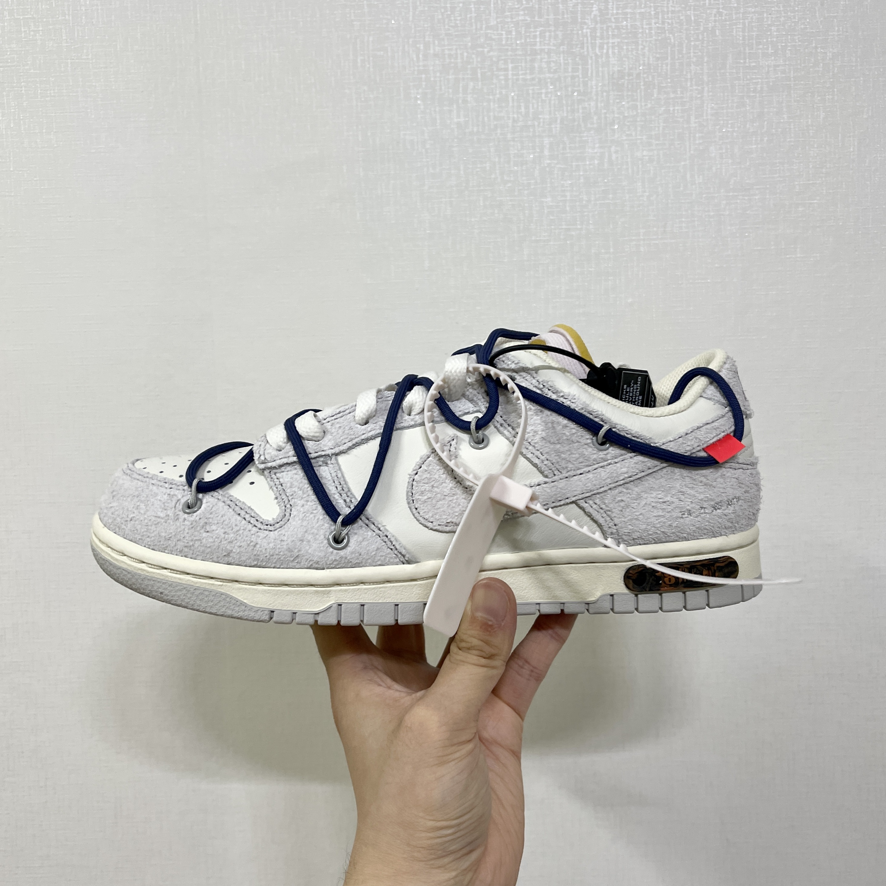 Nike x Off-White Dunk Low The 50 - Lot 18 착용 스타일