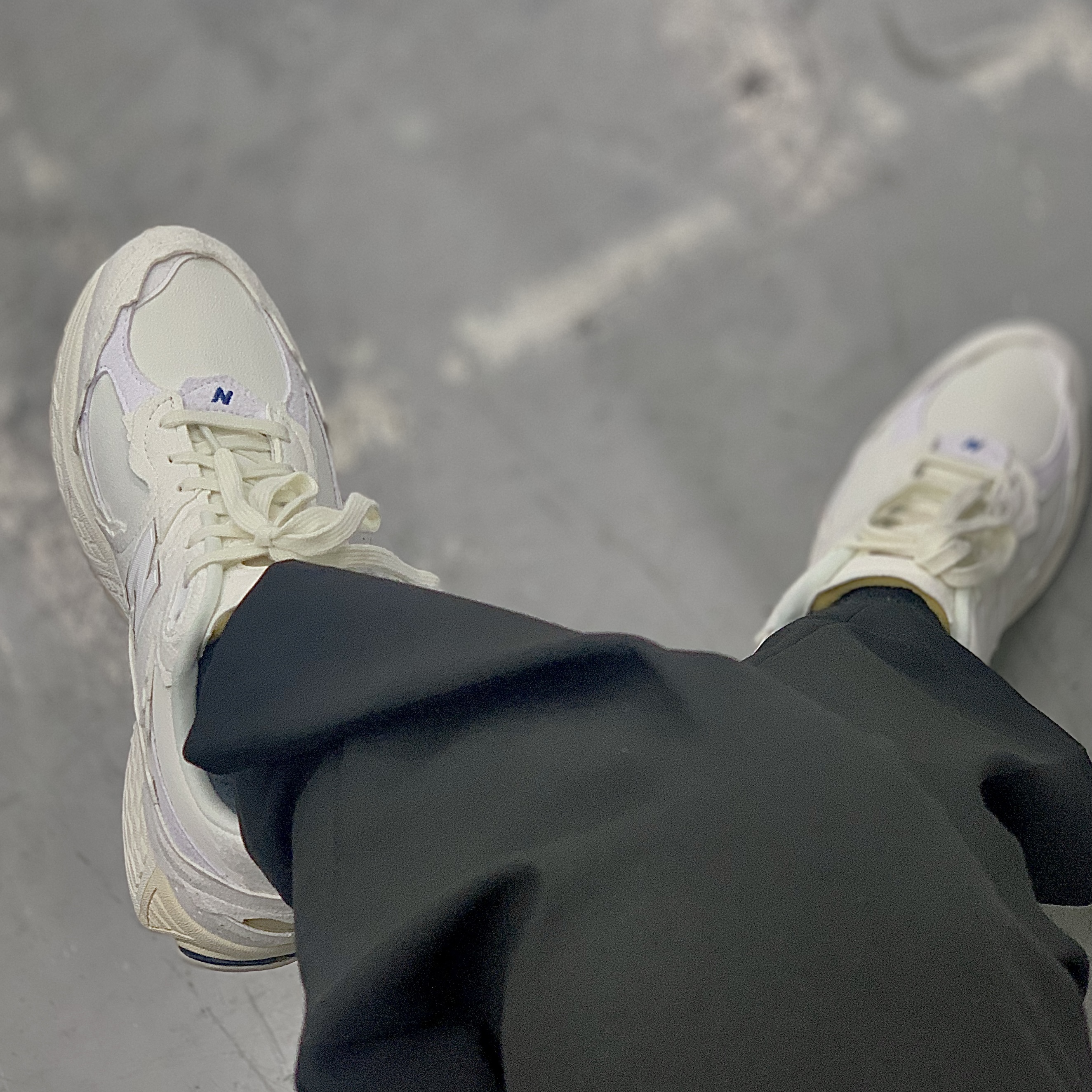 New Balance 2002R Protection Pack Sea Salt 착용 스타일