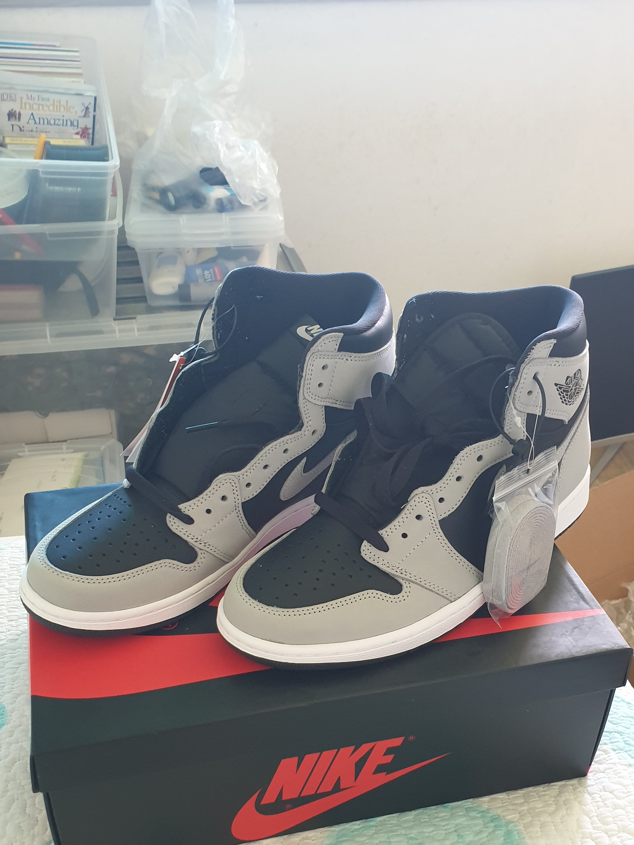 Jordan 1 Retro High OG Shadow 2.0 착용 스타일 - 3