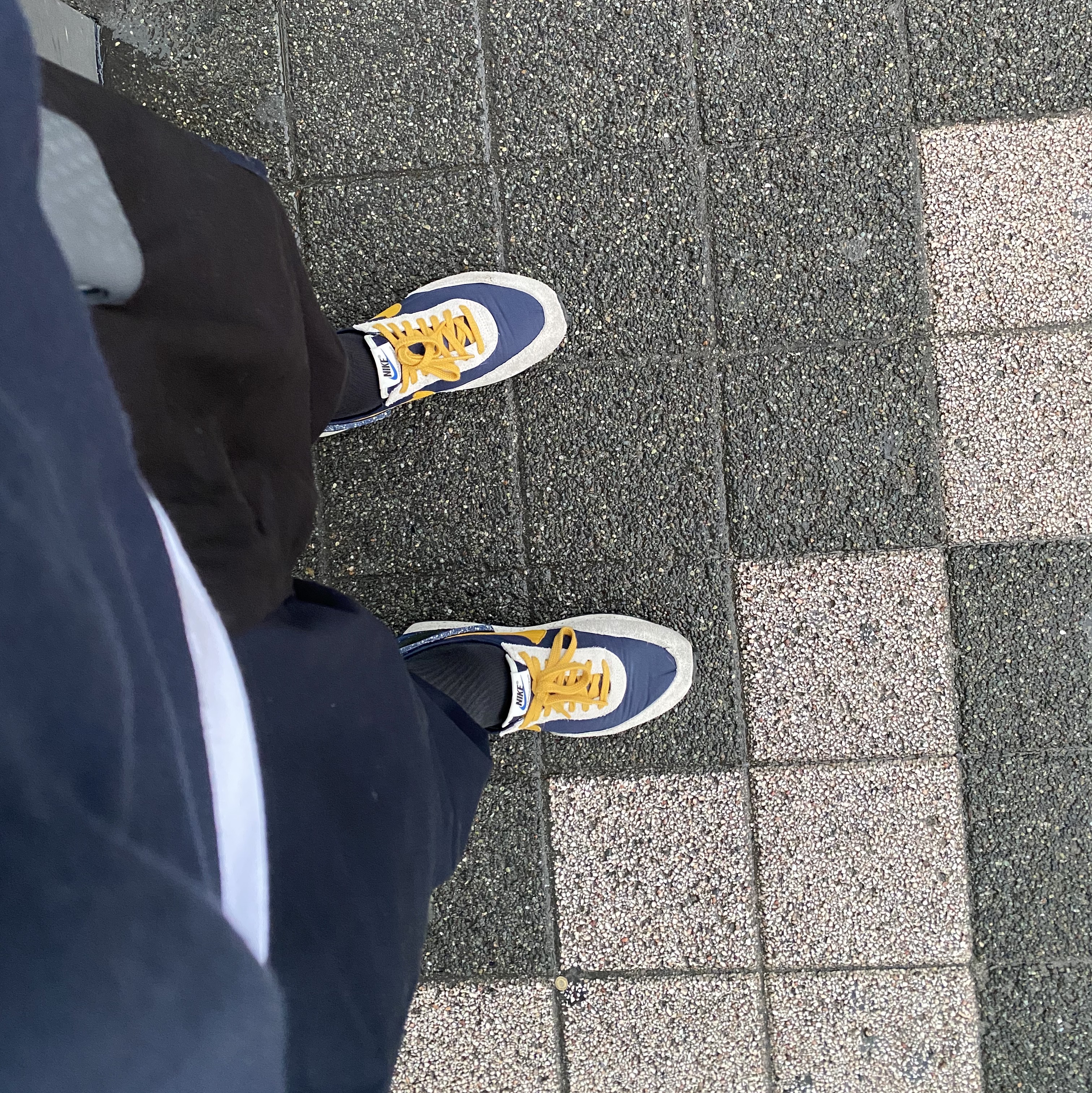 (W) Nike x Undercover Daybreak Obsidian 착용 스타일
