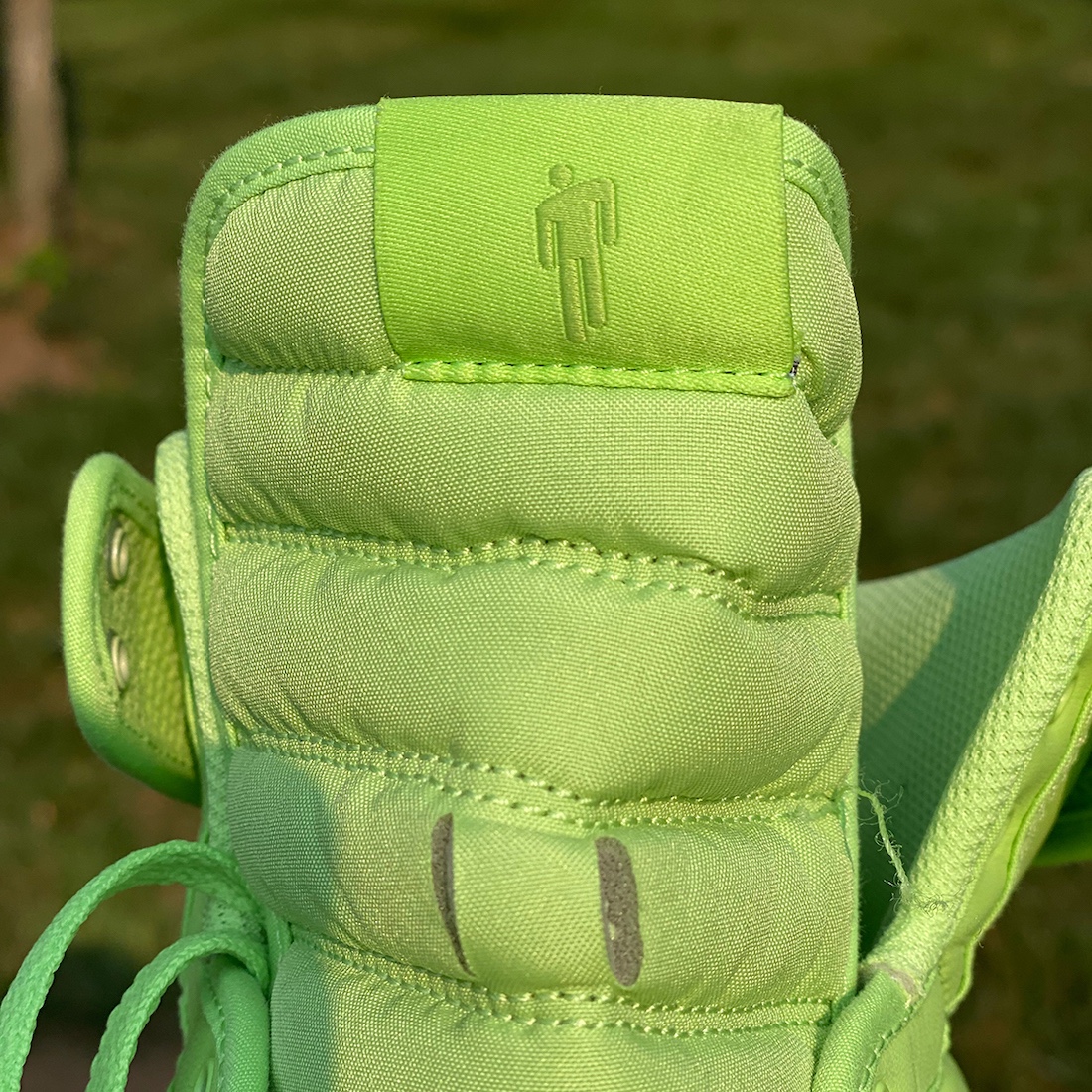 (W) Jordan 1 x Billie Eilish KO SP Lime Green 착용 스타일 - 4