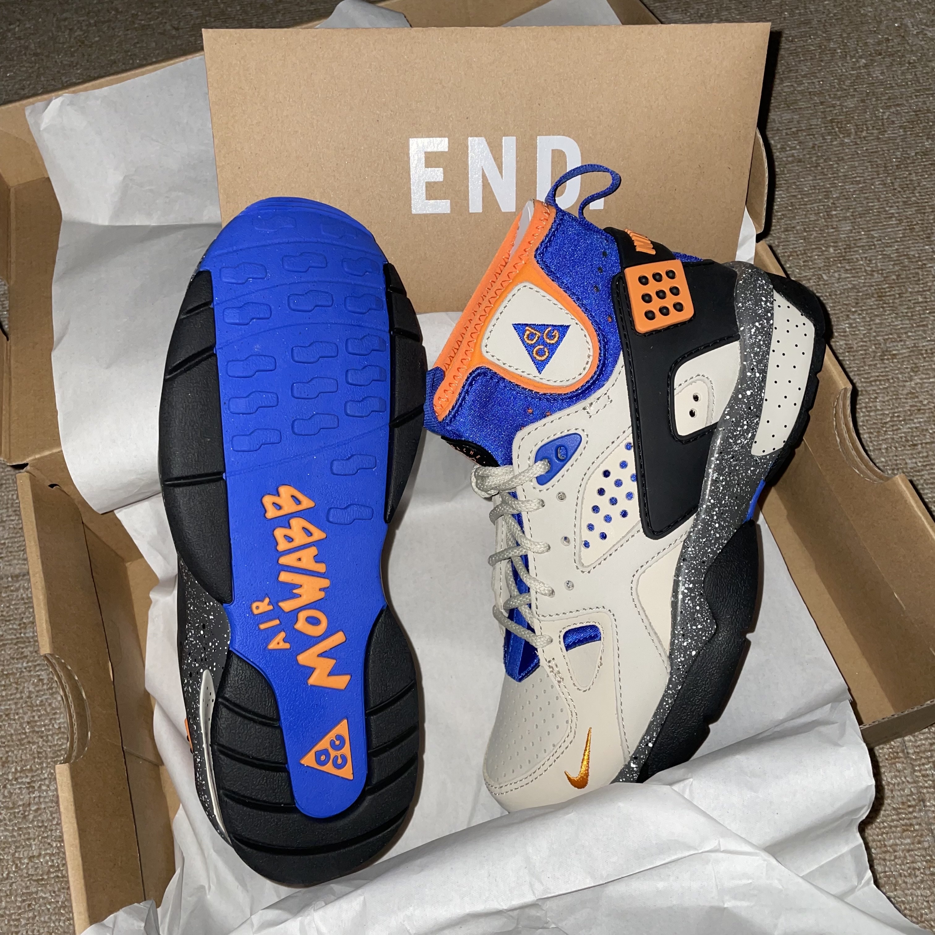 Nike ACG Air Mowabb Rattan Birch 착용 스타일 - 3