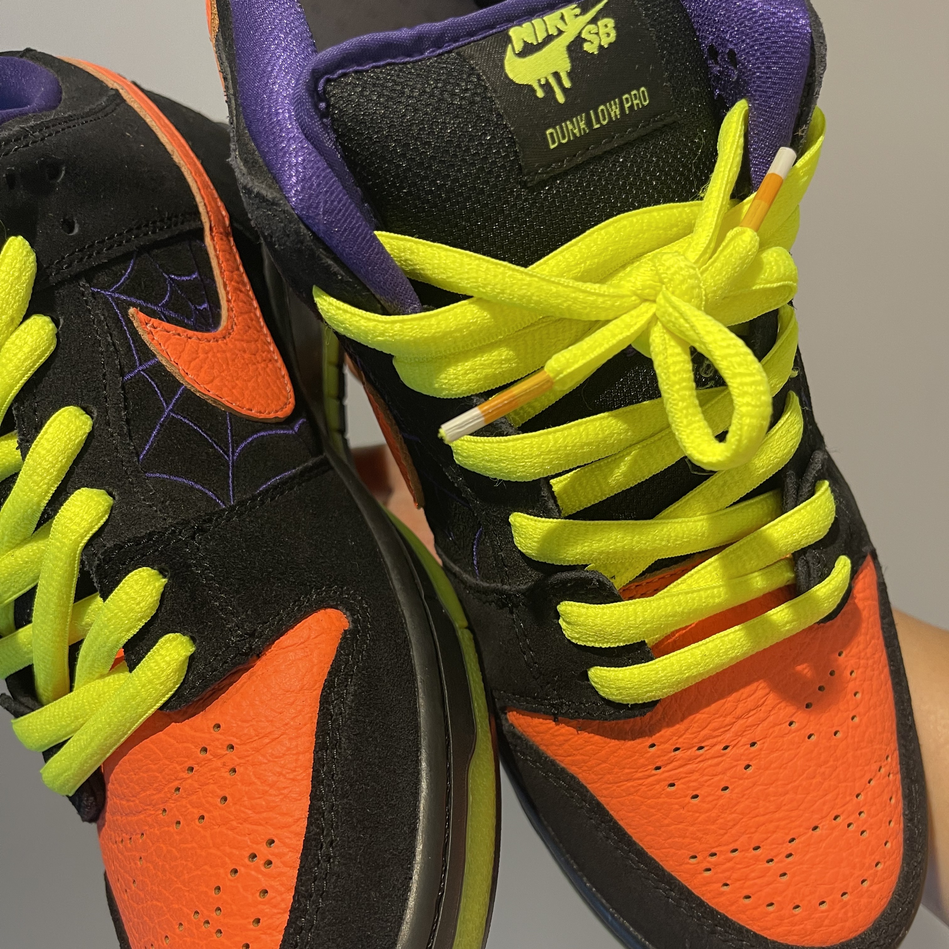 Nike SB Dunk Low Pro Night of Mischief Halloween 착용 스타일 - 4