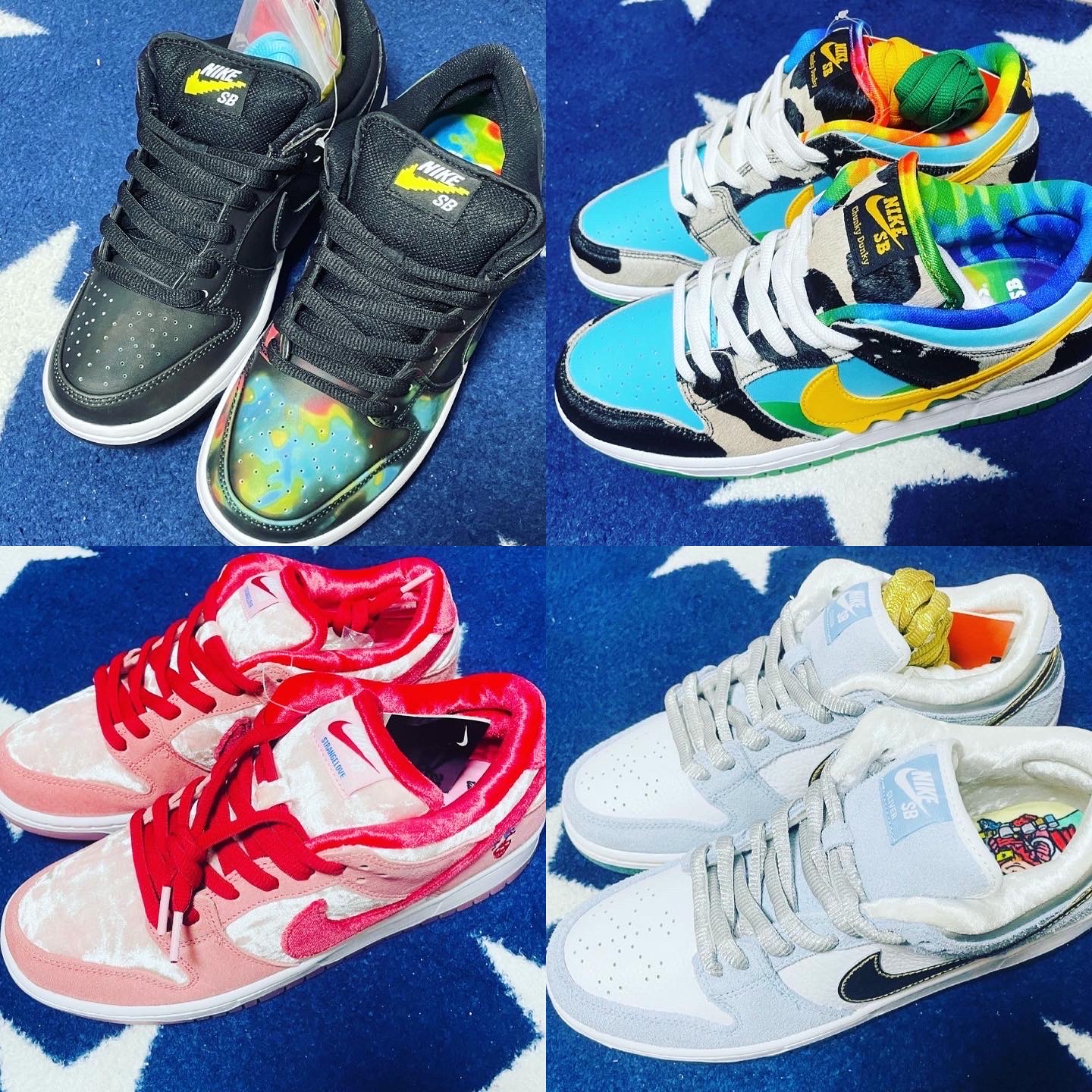 Nike x Frame Skate SB Dunk Low Pro Habibi, Nike x Travis Scott SB Dunk Low 착용 스타일 - 2