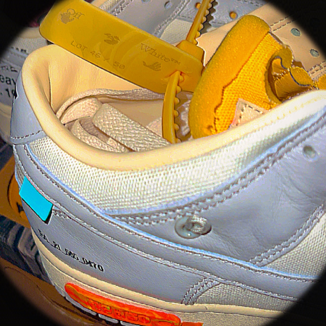 Nike x Off-White Dunk Low The 50 - Lot 46 착용 스타일 - 2