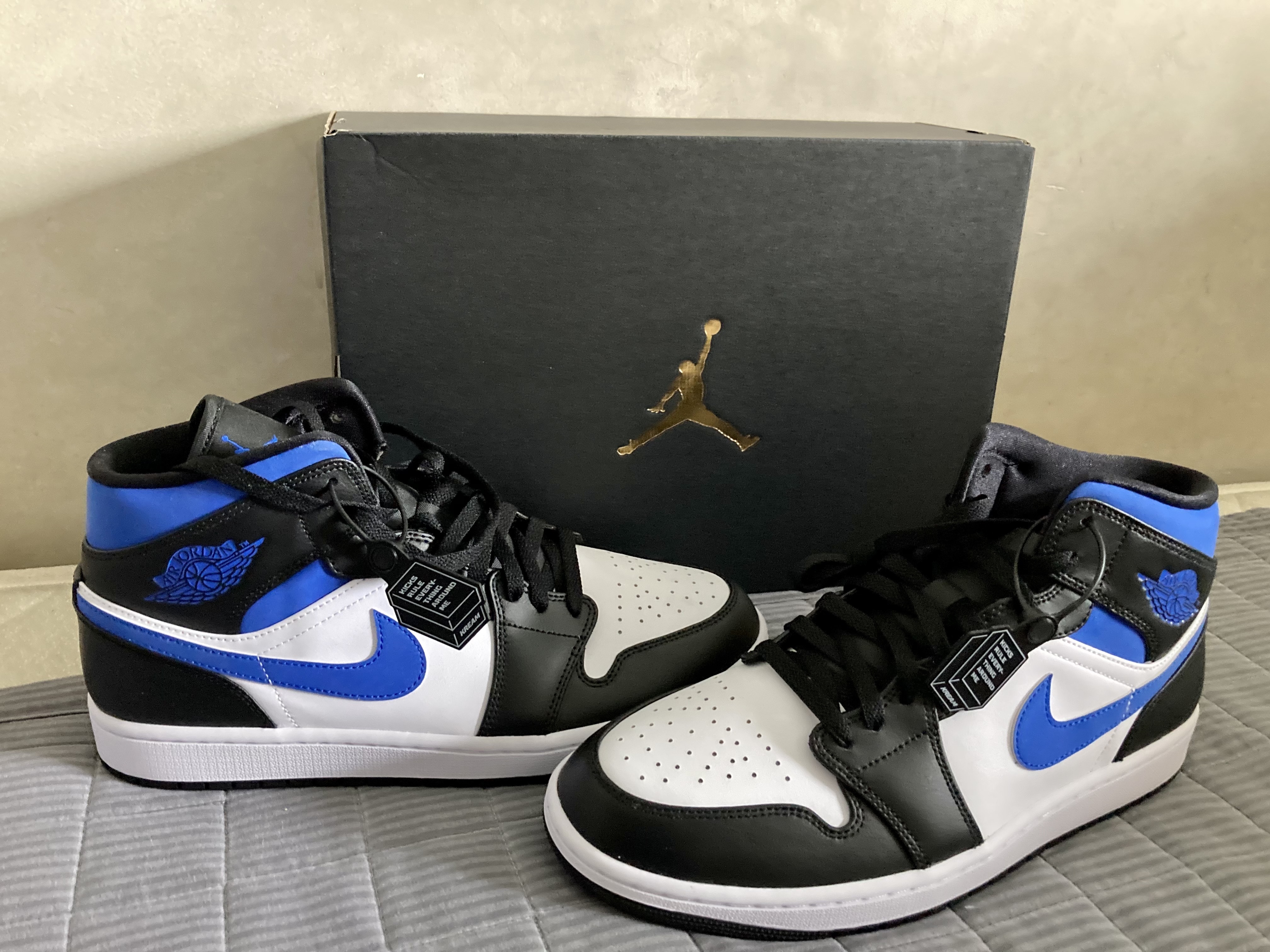 Jordan 1 Mid Racer Blue 착용 스타일
