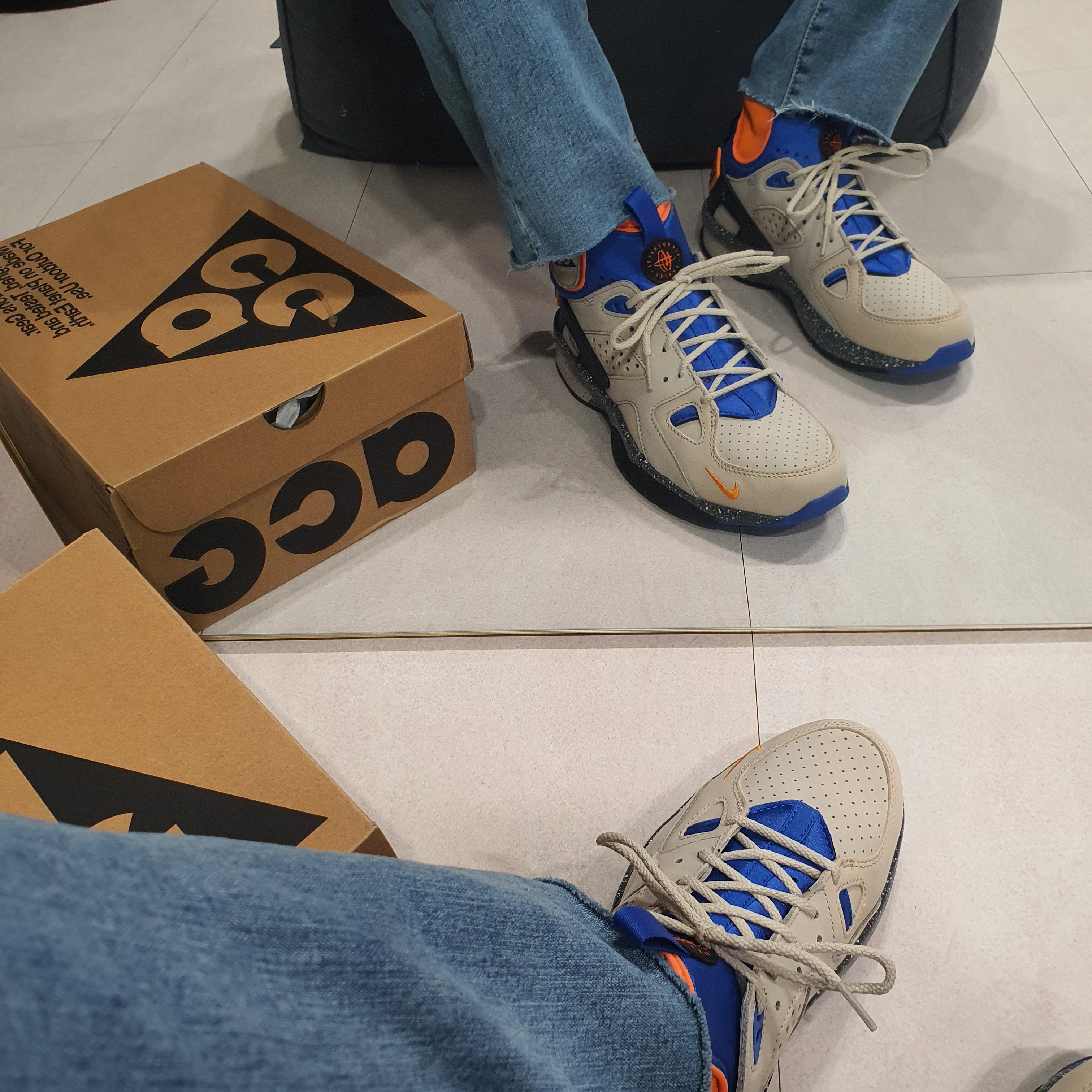 Nike ACG Air Mowabb Rattan Birch 착용 스타일