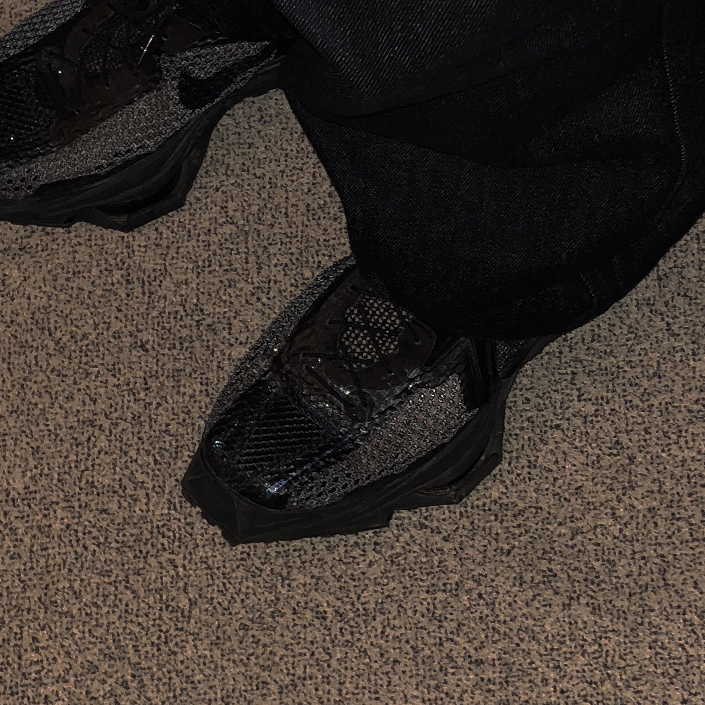 Nike x Matthew M Williams Zoom 004 Triple Black 착용 스타일