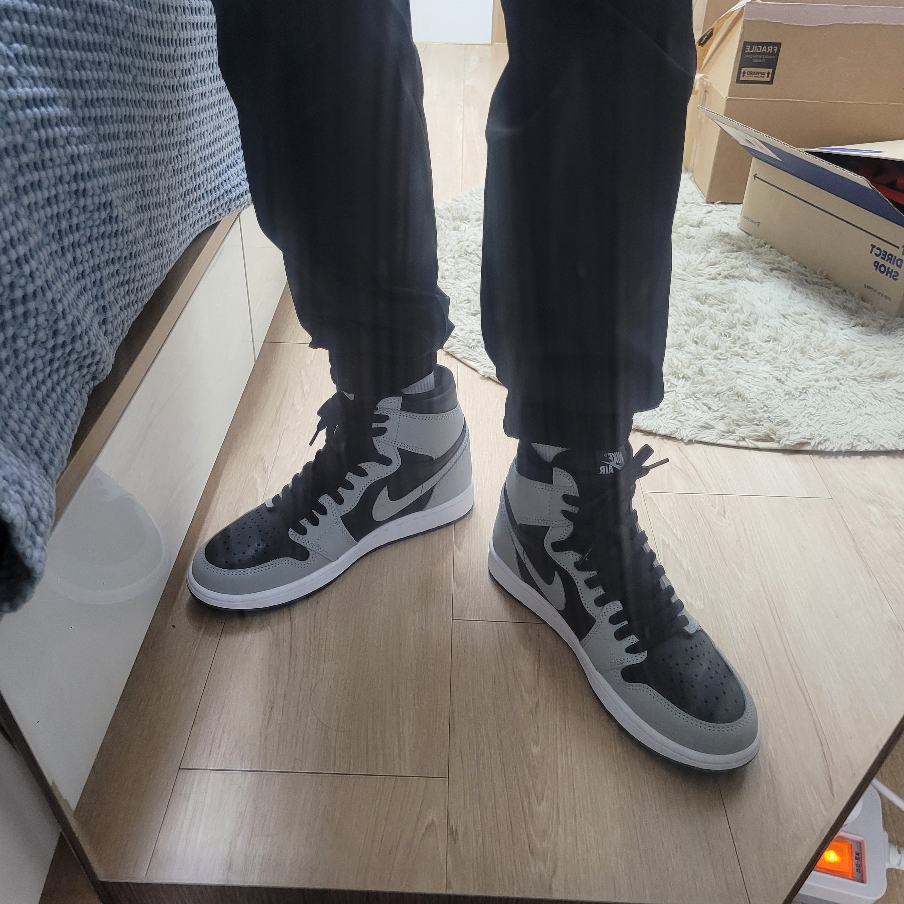 Jordan 1 Retro High OG Shadow 2.0 착용 스타일
