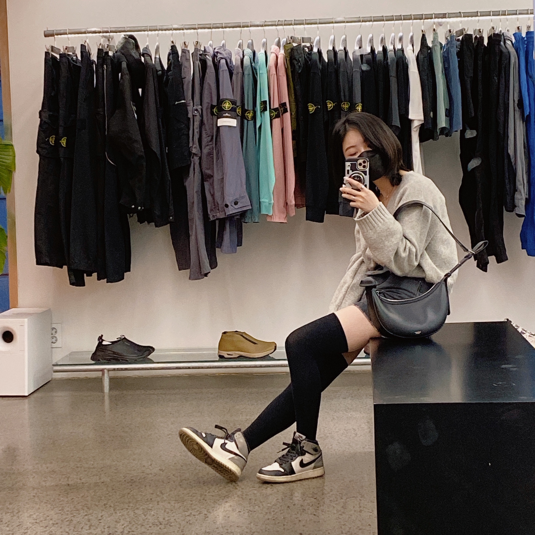Jordan 1 Retro Barons, (GS) Jordan 1 Retro Barons 착용 스타일