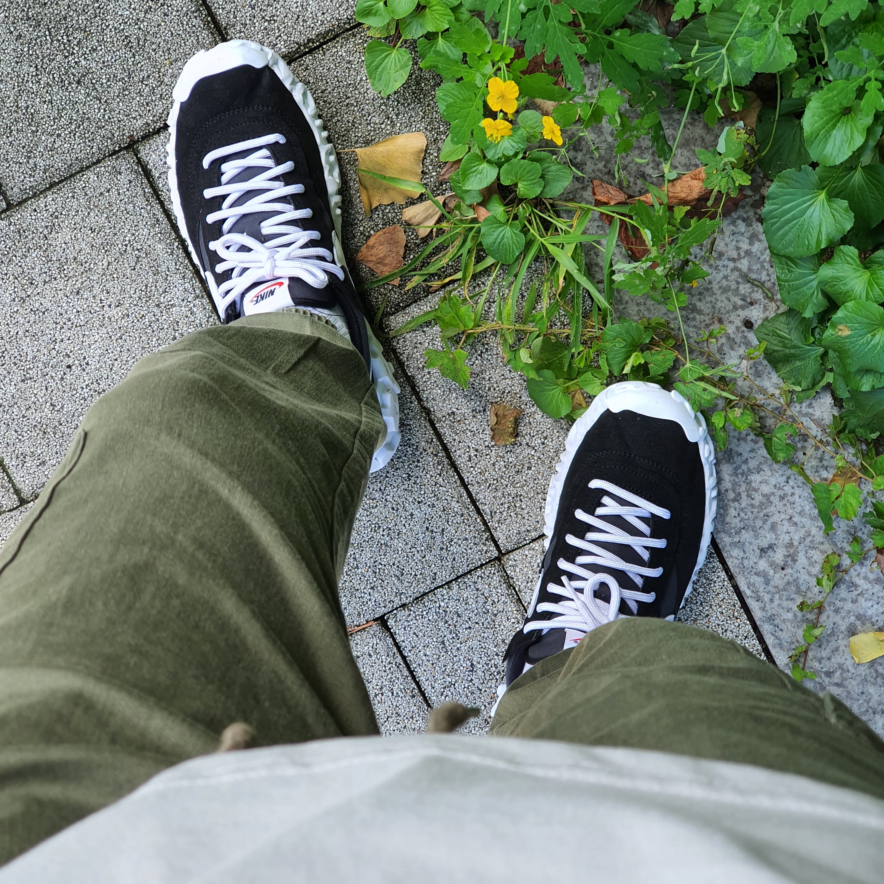 Nike Overbreak SP Black White 착용 스타일