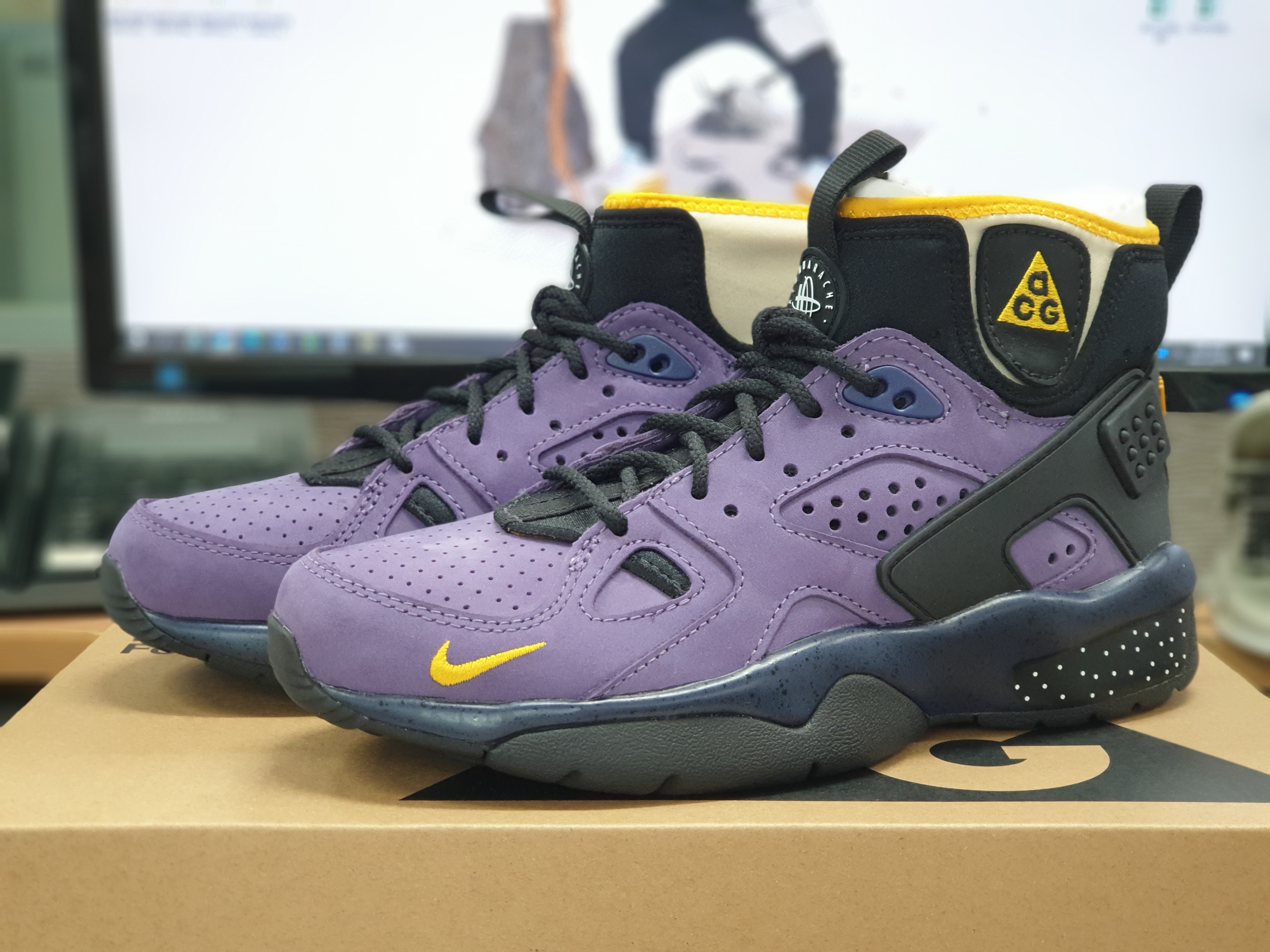 Nike ACG Air Mowabb Gravity Purple 착용 스타일