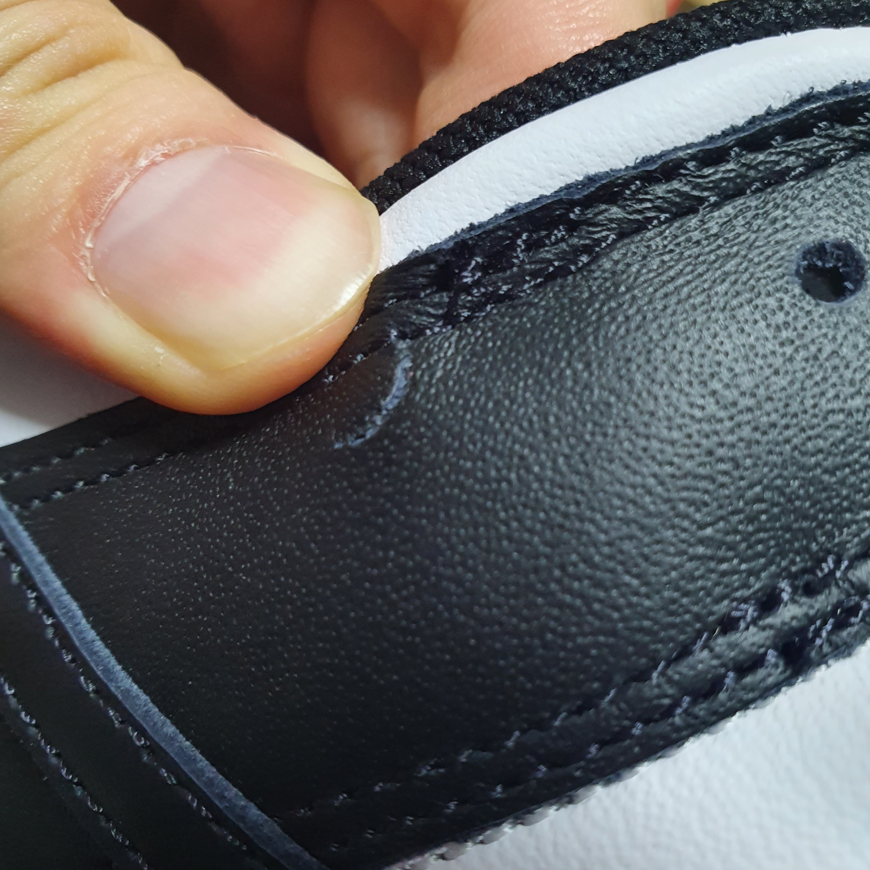 Nike Dunk Low Retro Black 착용 스타일 - 2