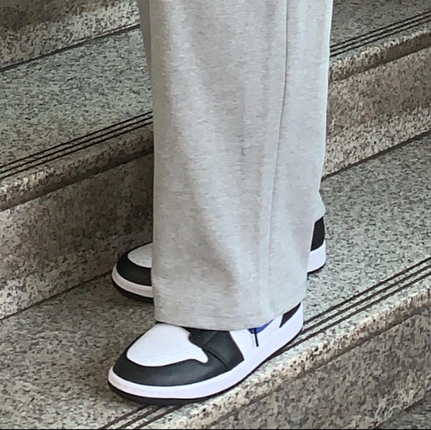 Jordan 1 Mid Racer Blue 착용 스타일 - 3