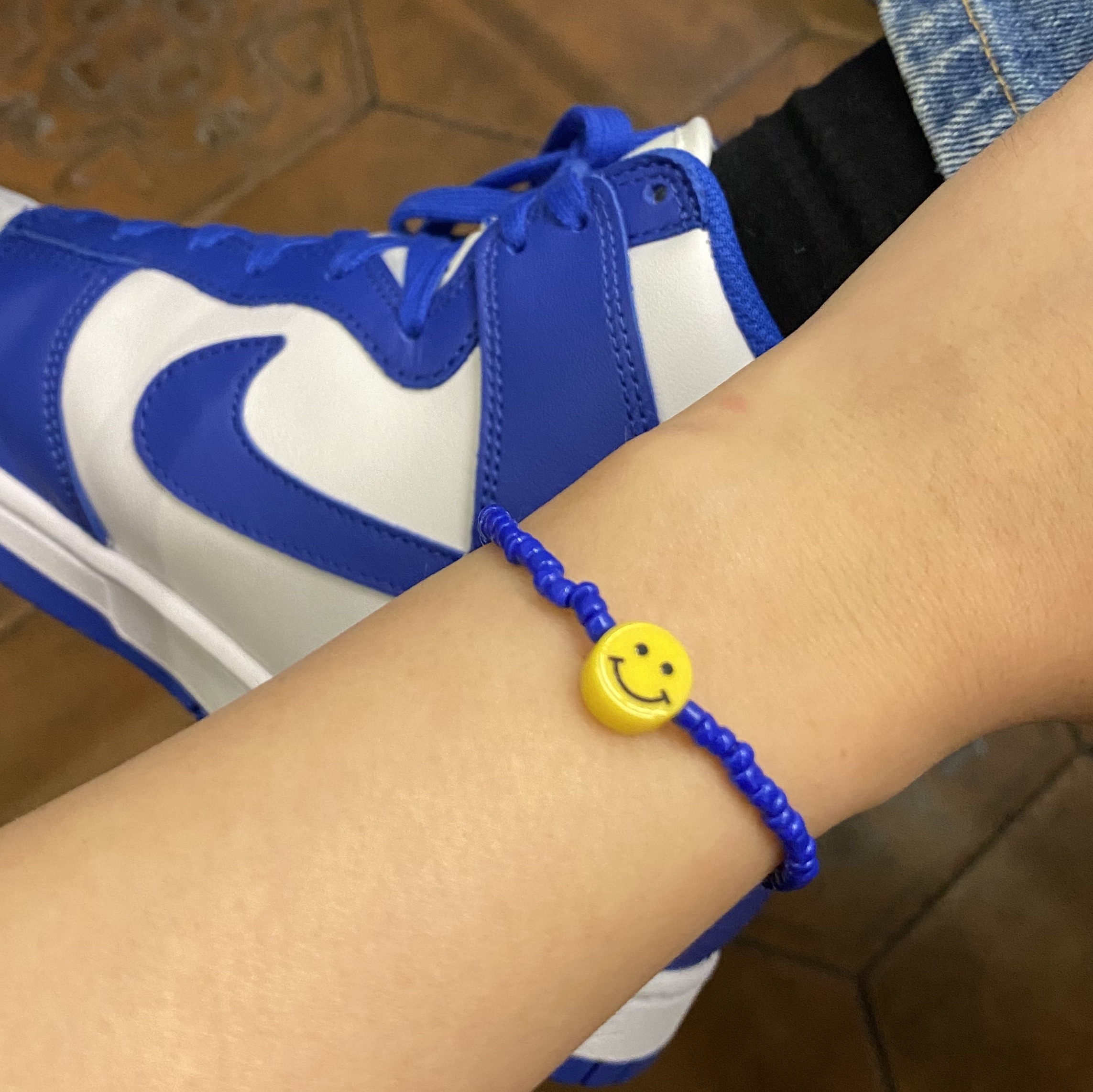Nike Dunk High Retro Game Royal 착용 스타일
