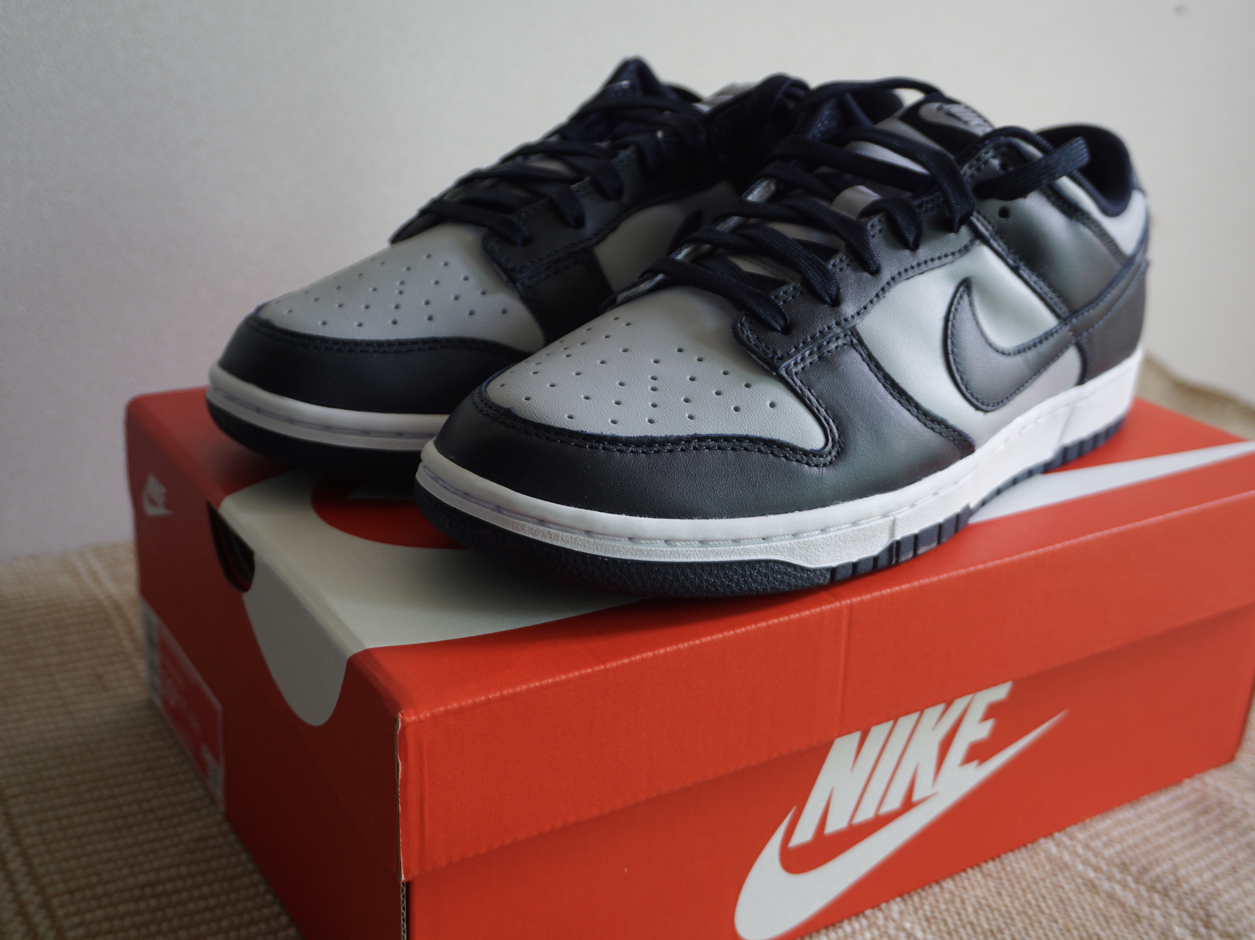 Nike Dunk Low Retro Championship Grey 착용 스타일 - 3