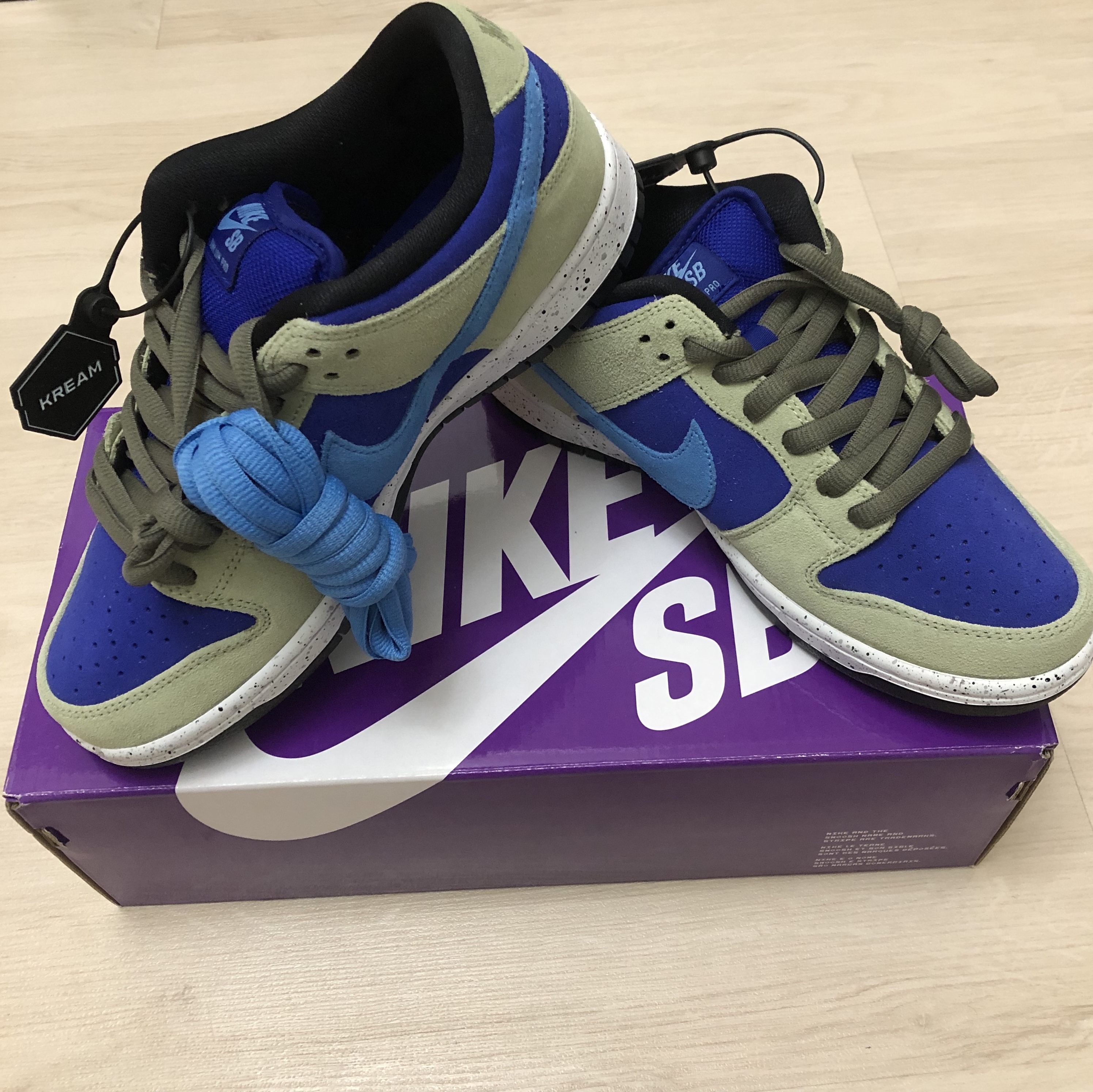 Nike SB Dunk Low Pro Celadon 착용 스타일