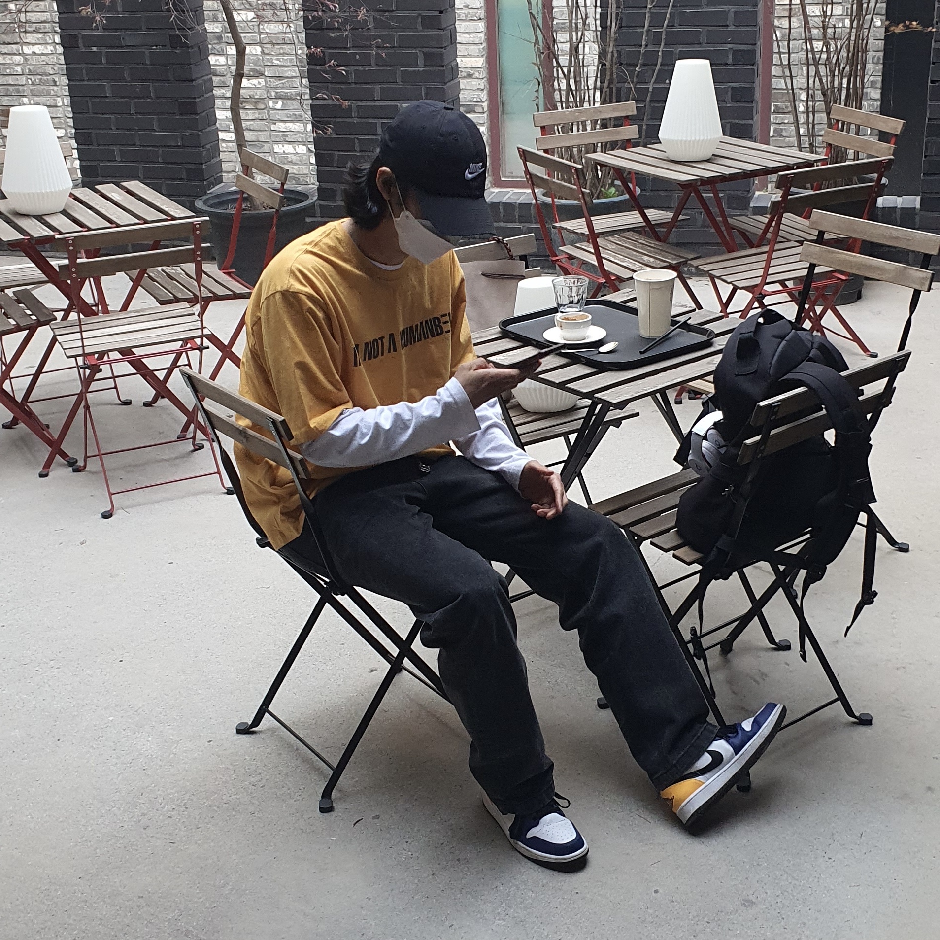 Jordan 1 Low Royal Yellow 착용 스타일