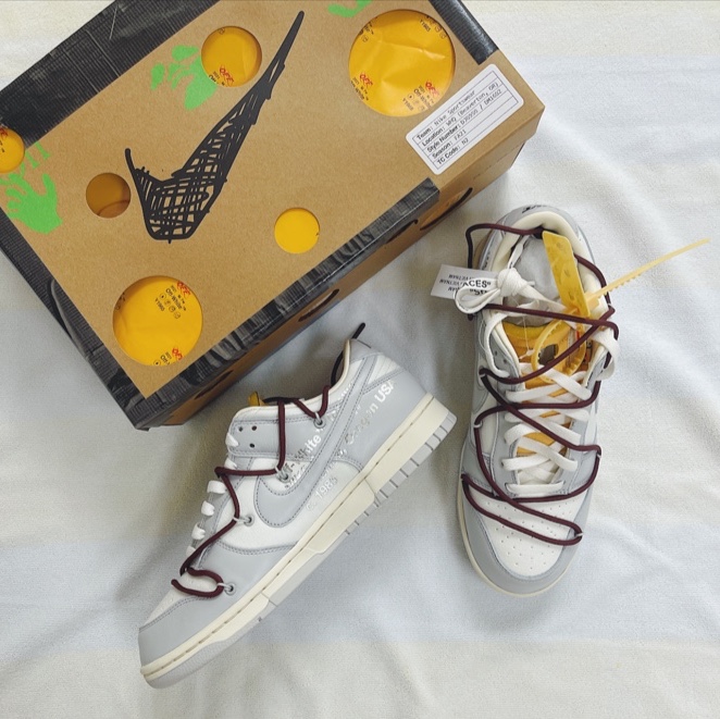 Nike x Off-White Dunk Low The 50 - Lot 46 착용 스타일