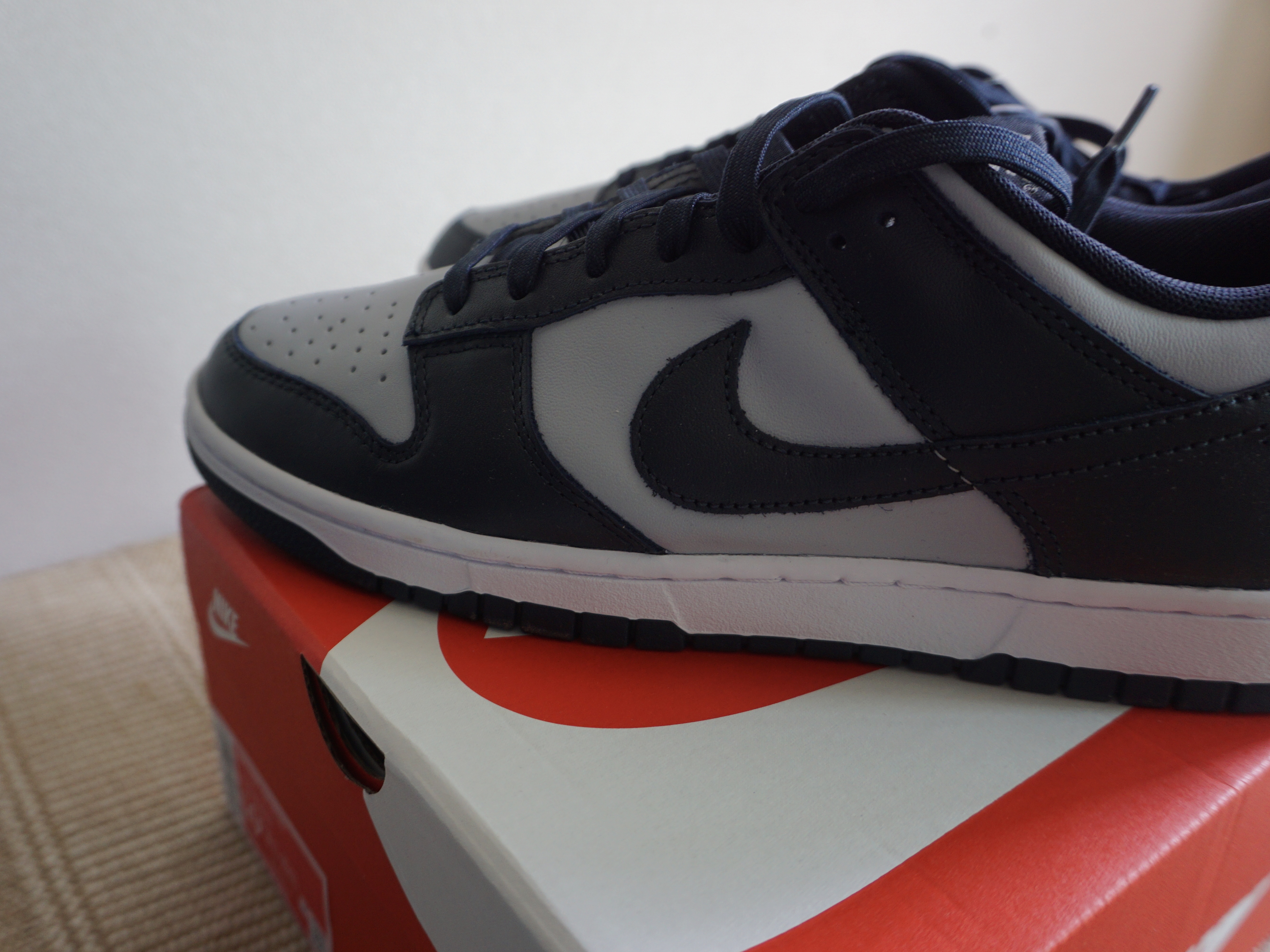 Nike Dunk Low Retro Championship Grey 착용 스타일 - 5