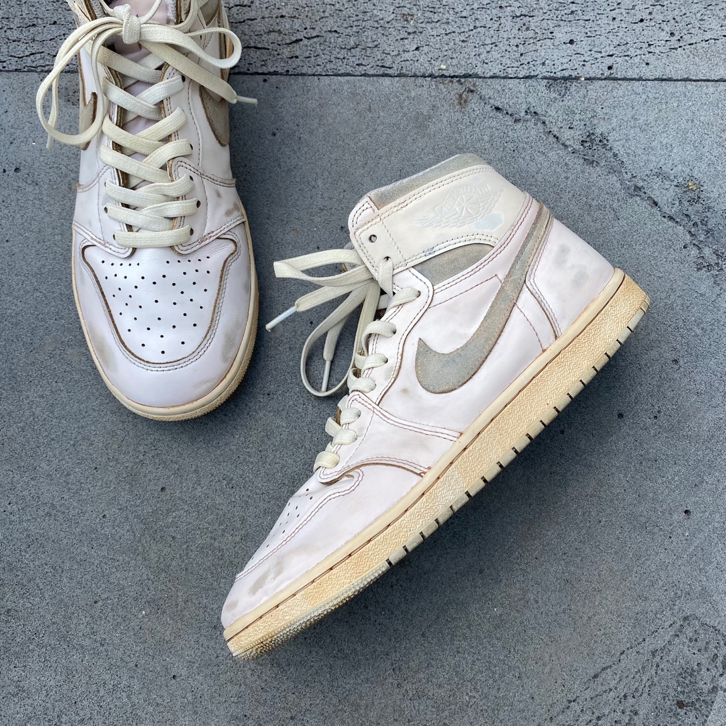Jordan 1 High 85 Neutral Grey 착용 스타일 - 1