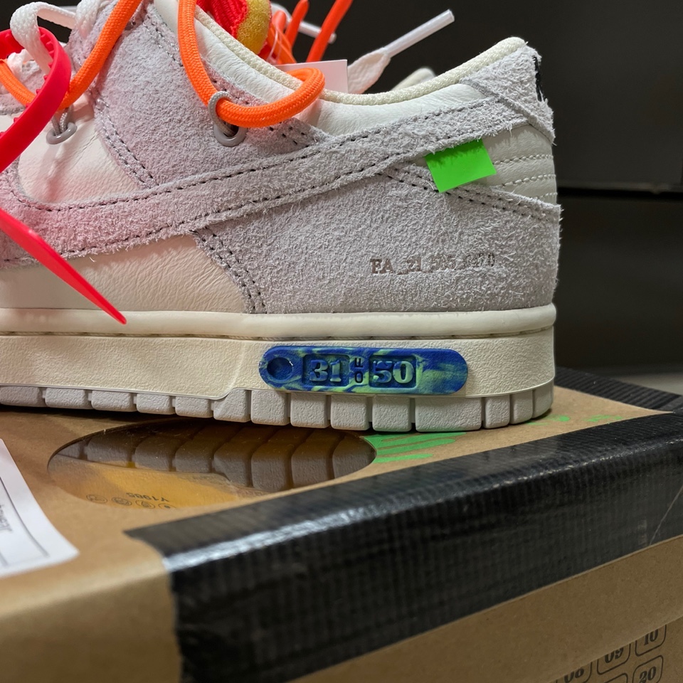 Nike x Off-White Dunk Low The 50 - Lot 31, Nike x Off-White Dunk Low The 50 - Lot 46 착용 스타일 - 5