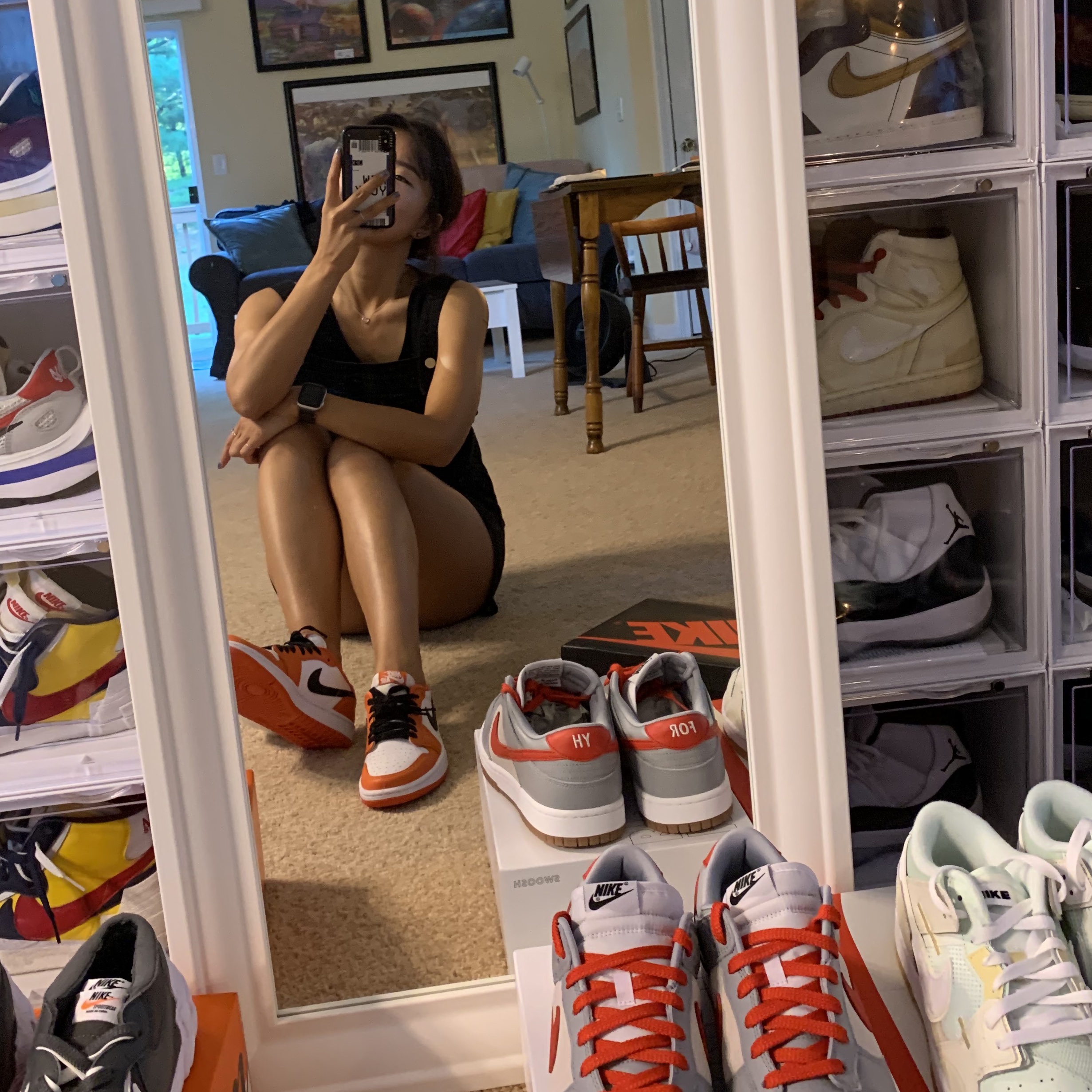 Jordan 1 Low OG Starfish, (W) Jordan 1 Low OG Starfish 착용 스타일 - 2