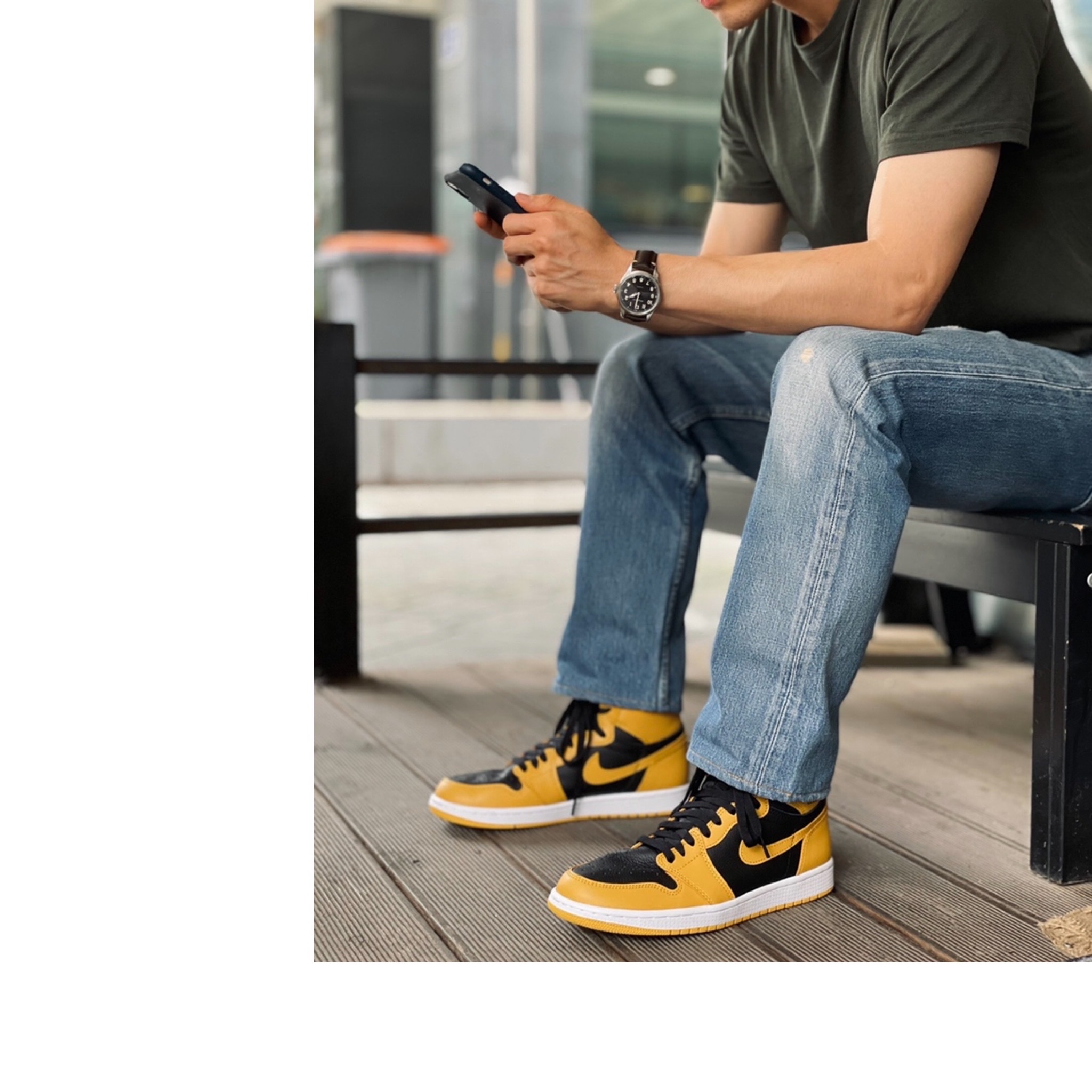 Jordan 1 Retro High OG Pollen 착용 스타일