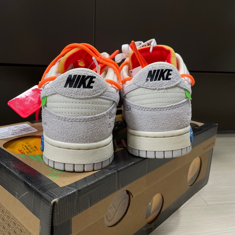 Nike x Off-White Dunk Low The 50 - Lot 31, Nike x Off-White Dunk Low The 50 - Lot 46 착용 스타일 - 4