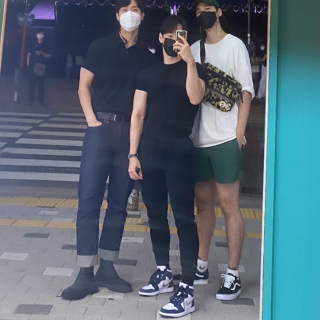 Jordan 1 Retro High OG CO.JP Midnight Navy, (GS) Jordan 1 Retro High OG CO.JP Midnight Navy 착용 스타일