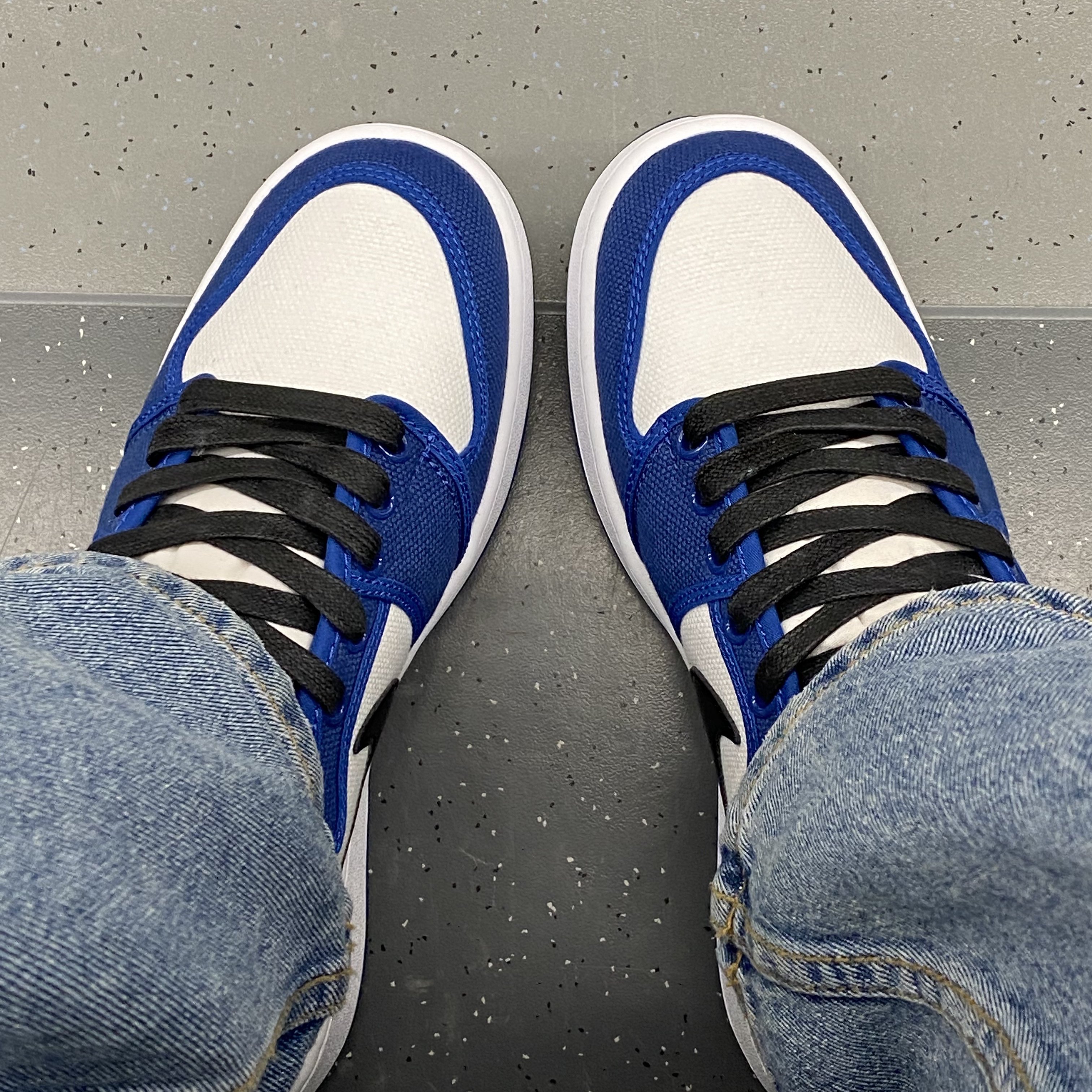 Jordan 1 KO Storm Blue 착용 스타일 - 2