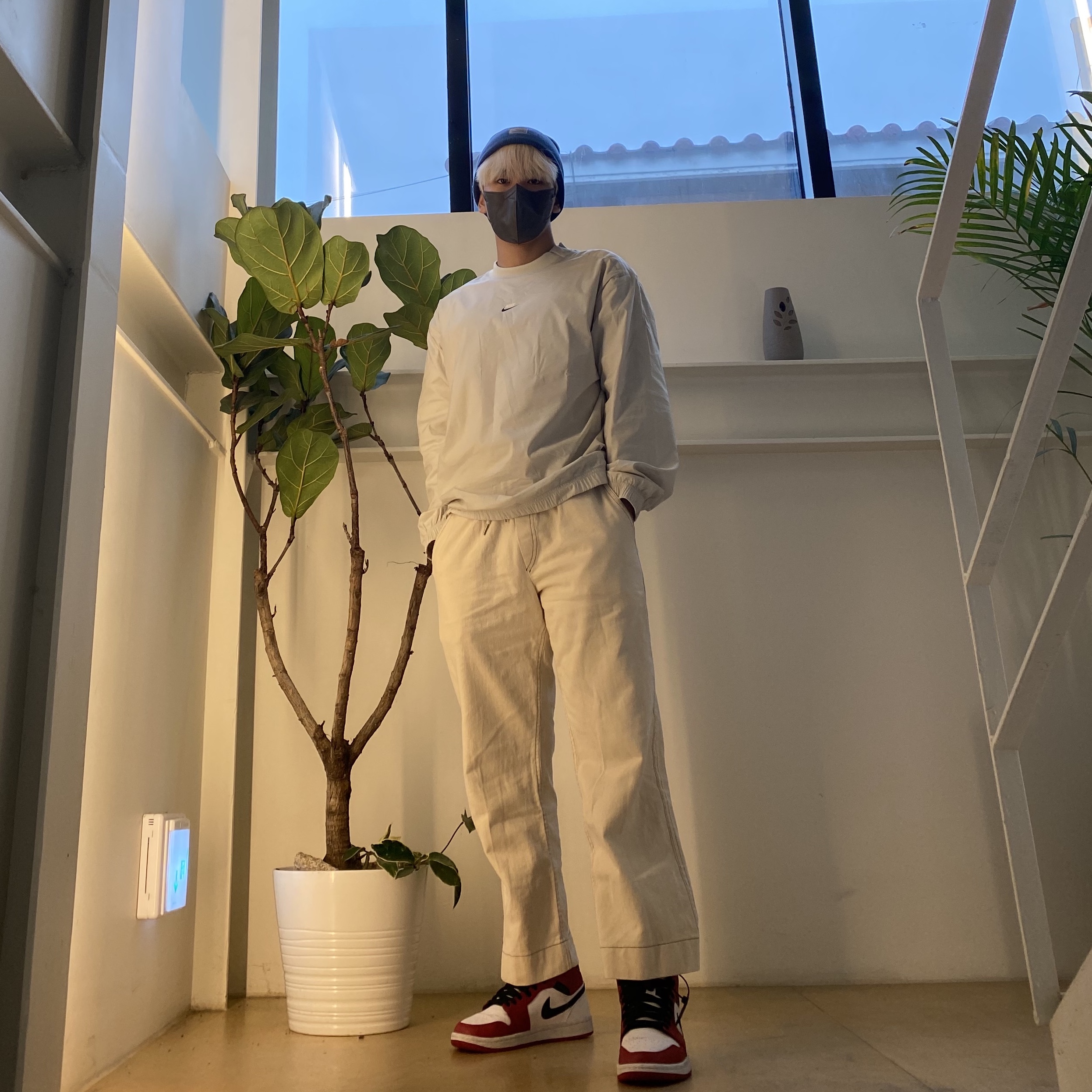 Jordan 1 Mid Chicago 2020 착용 스타일