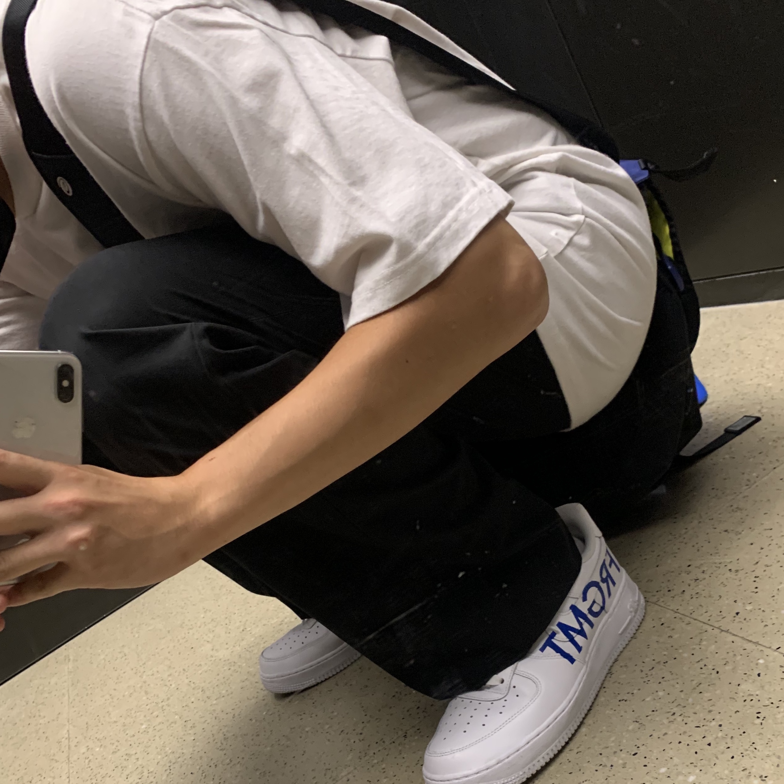 Nike Air Force 1 '07 Low White 착용 스타일
